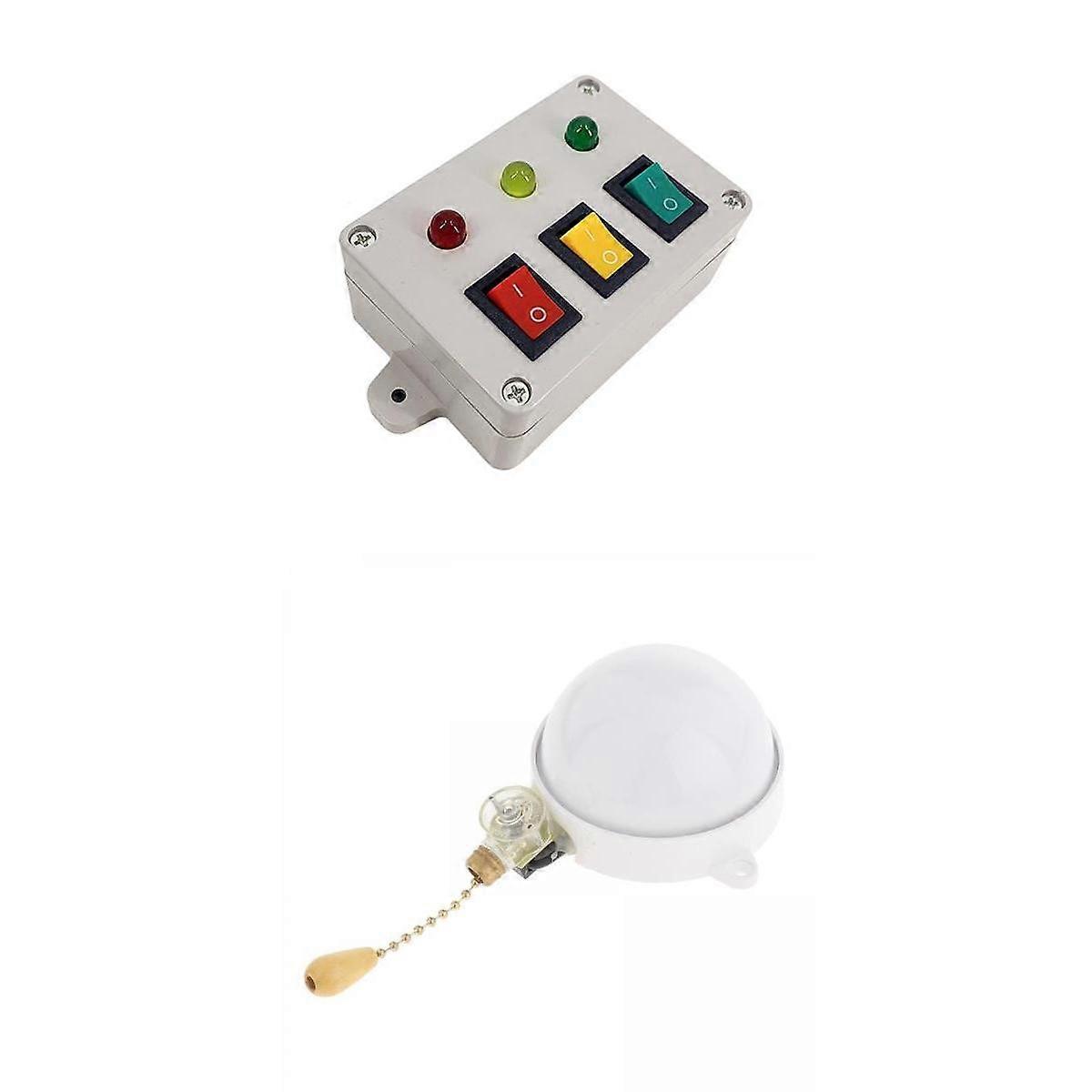 2pcs Mini DIY Kit Light With Switch Montessori Child