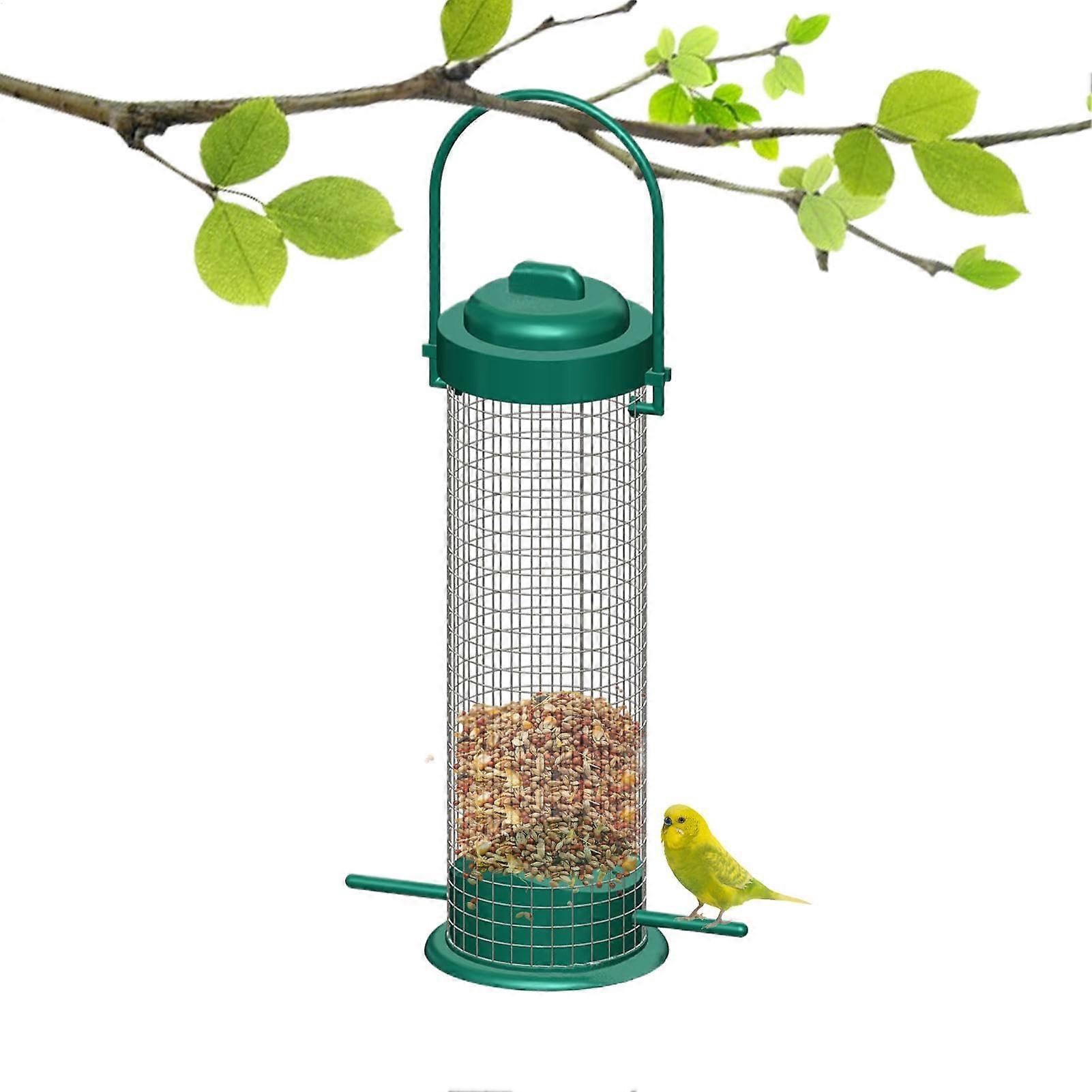 Vogelhändler EichhörnchenProof, Metal Mesh Bird Feeder, Gartendekoration