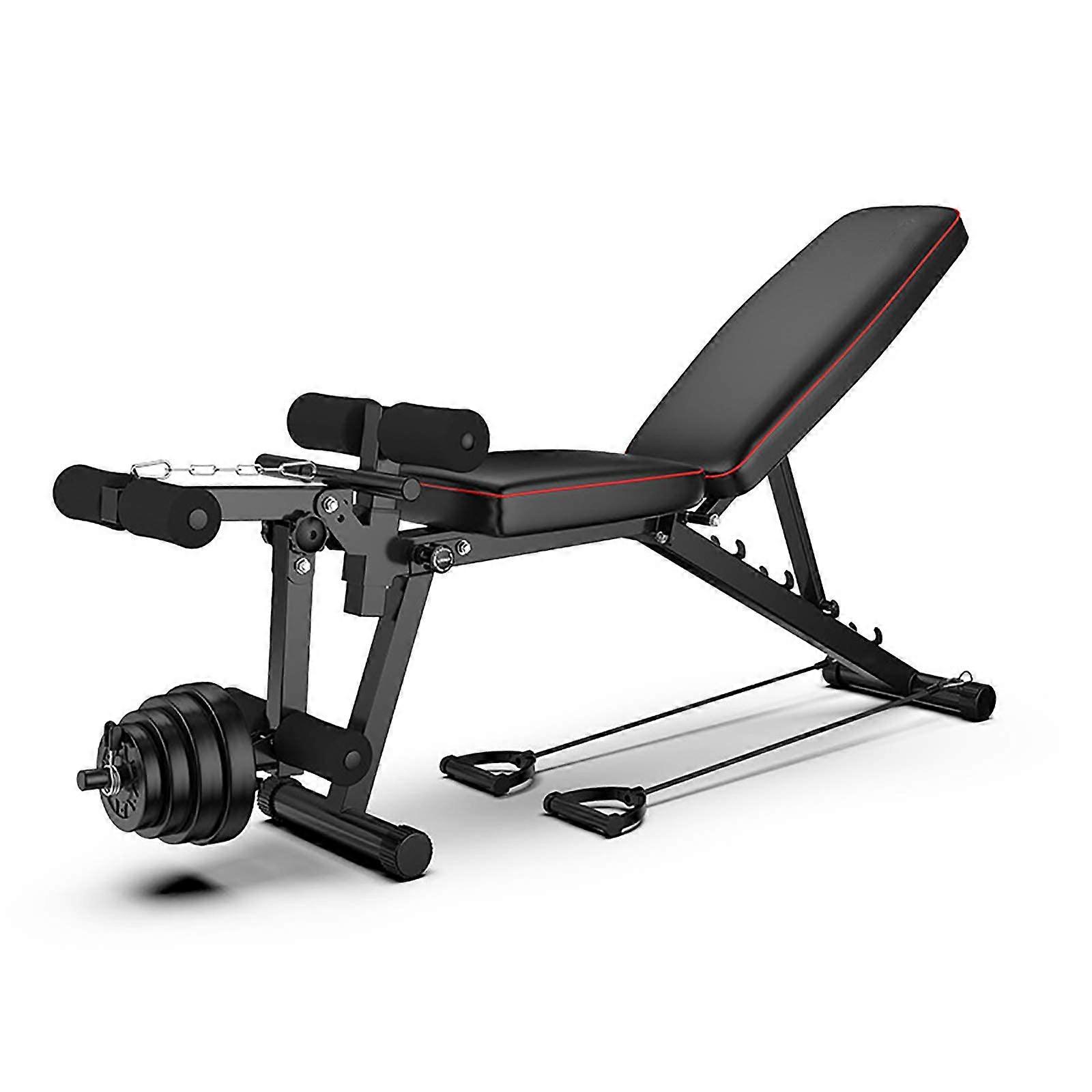Adjustable Weight Bench, Full Body Workout, Foldable Multipurpose Strength Training Bench, Sit Up Bench, Adjustable Weight Bench, Exercise Equipment