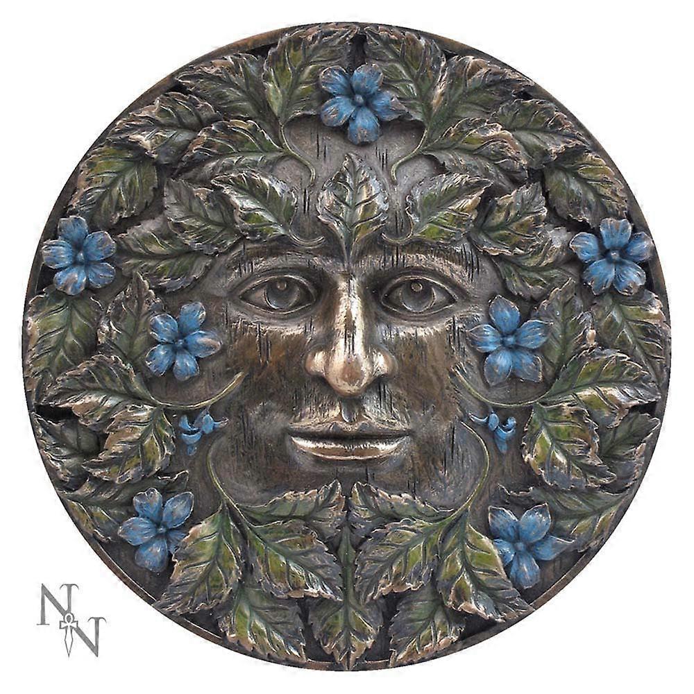 Bronzed Beltane Tree Spirit Wall Plaque