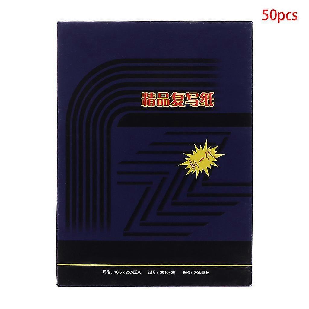 50 Sheets Double Sided Carbon Transfer Paper Stencil Set