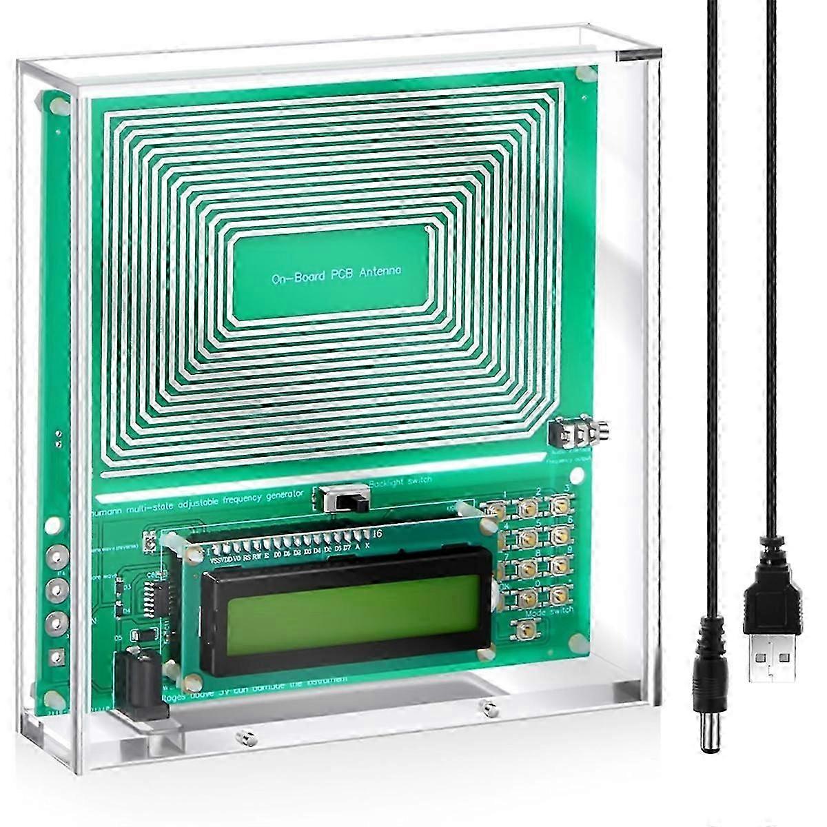 Adjustable 0.01Hz-30kHz Sine Wave Resonance Generator for Physics/Audio Testing