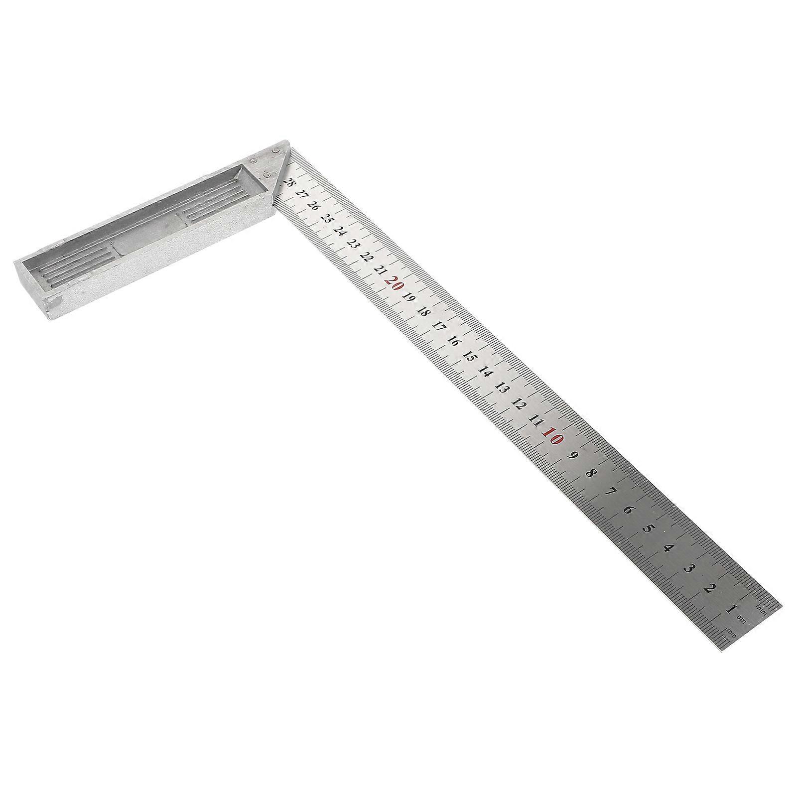 Stainless Steel Carpenter Square Precision Measuring Tool for Woodworking, Carpentry & DIY Projects – Durable & Reliable Measurement Ruler