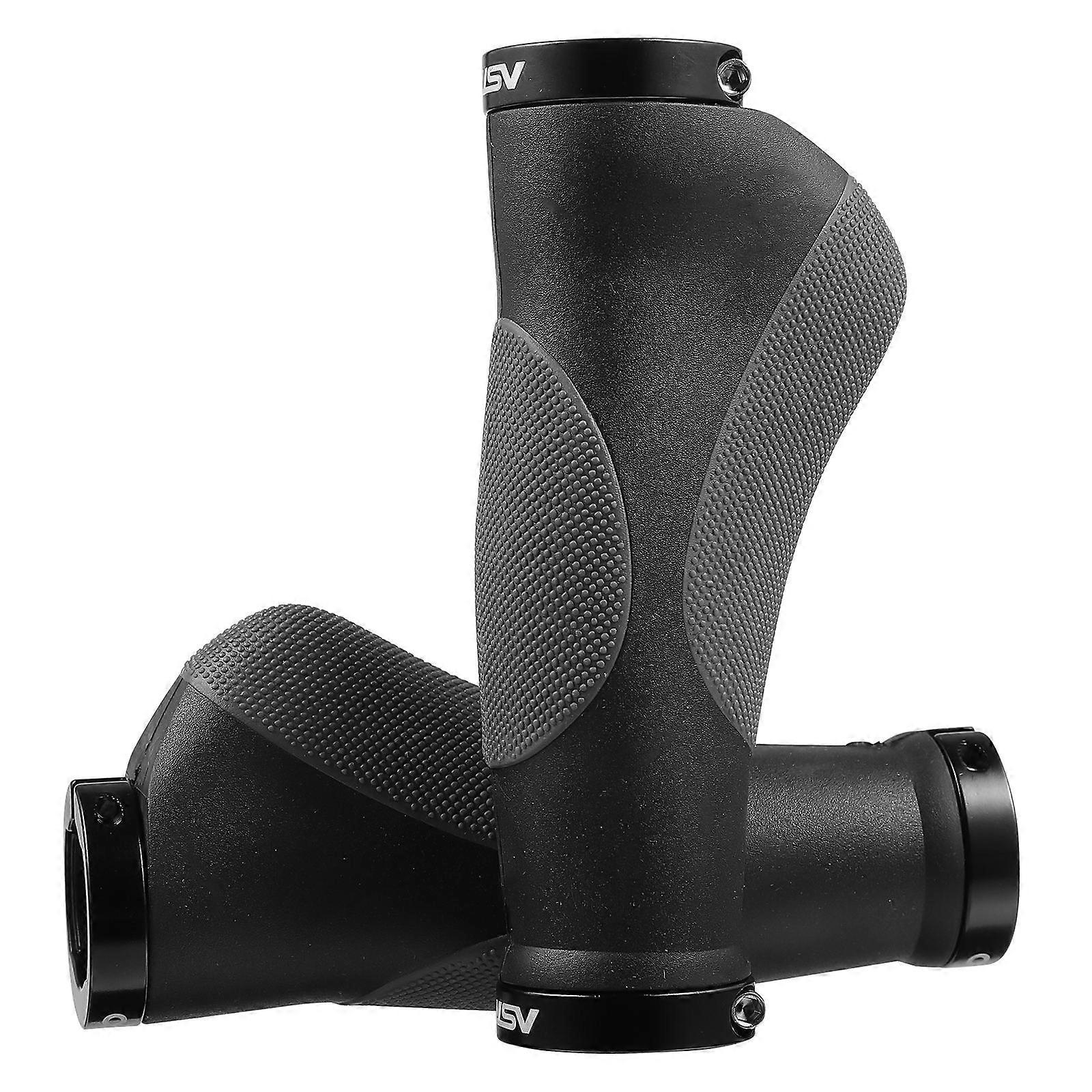 Alloy Bicycle Handlebar Grips Non Slip Design for Mountain Bikes Easy Installation Stylish Comfortable for Long Rides Cycling Enthusiasts