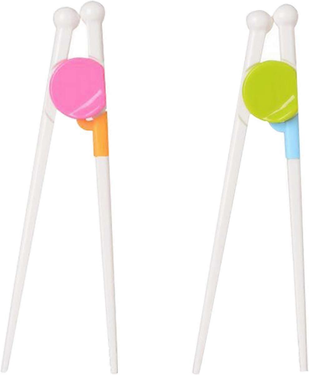 2 Pairs Training Chopsticks for Kids, Reusable Chopsticks for Children, Easy to Use Chopstick Helpers for Kids