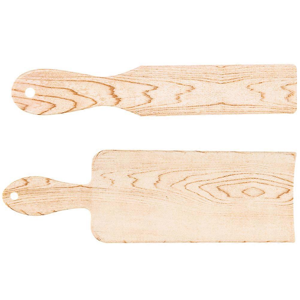 Highlighting Paddle Hair Dye Paddle Tools Salon DIY Hair Coloring Paddle Khaki Rectangular Professional Design Home Use 2Pcs