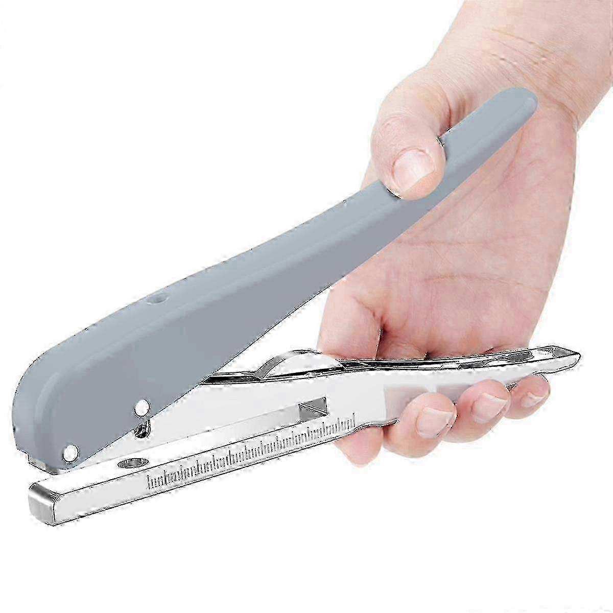 Heavy Duty Single Hole Punch, 25 Sheets Capacity Paper Punch for Paper ID and PVC Cards