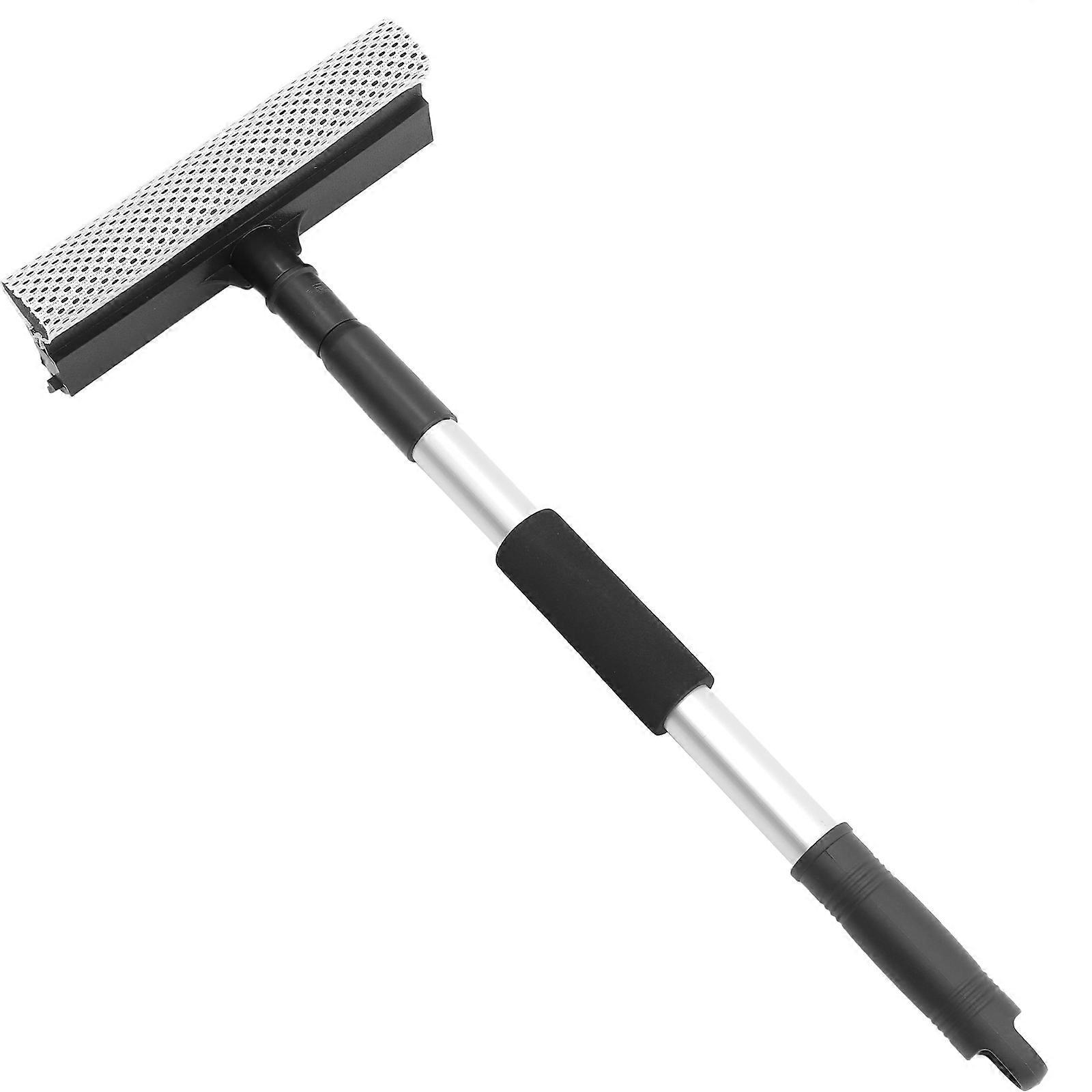Telescopic Window Squeegee with Stainless Steel for Efficient Cleaning of Cars, Homes, Windows, Mirrors, and Floors