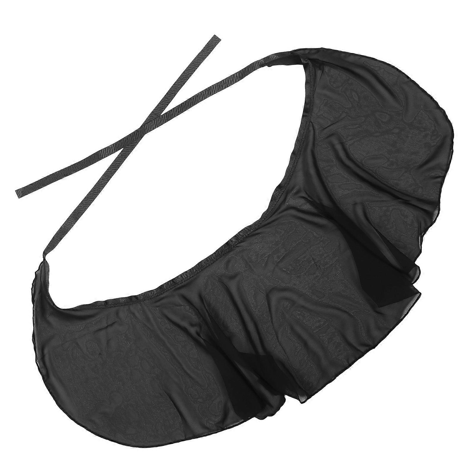 Ballet Skirt For Women Performances Black Ballet Style Wraparound 1Pack