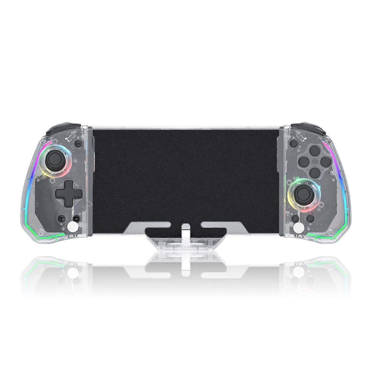 YS43 RGB Lights Wired Controller for Nintendo Switch Gamepad with Six-Axis Motion Sensor