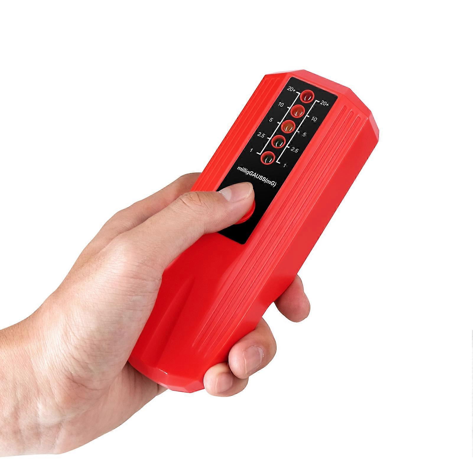 Handheld EMF Meter Portable Electromagnetic Radiation Detector Household Laboratory Hospital Digital Electric Field Detector Multi-functional Radioac