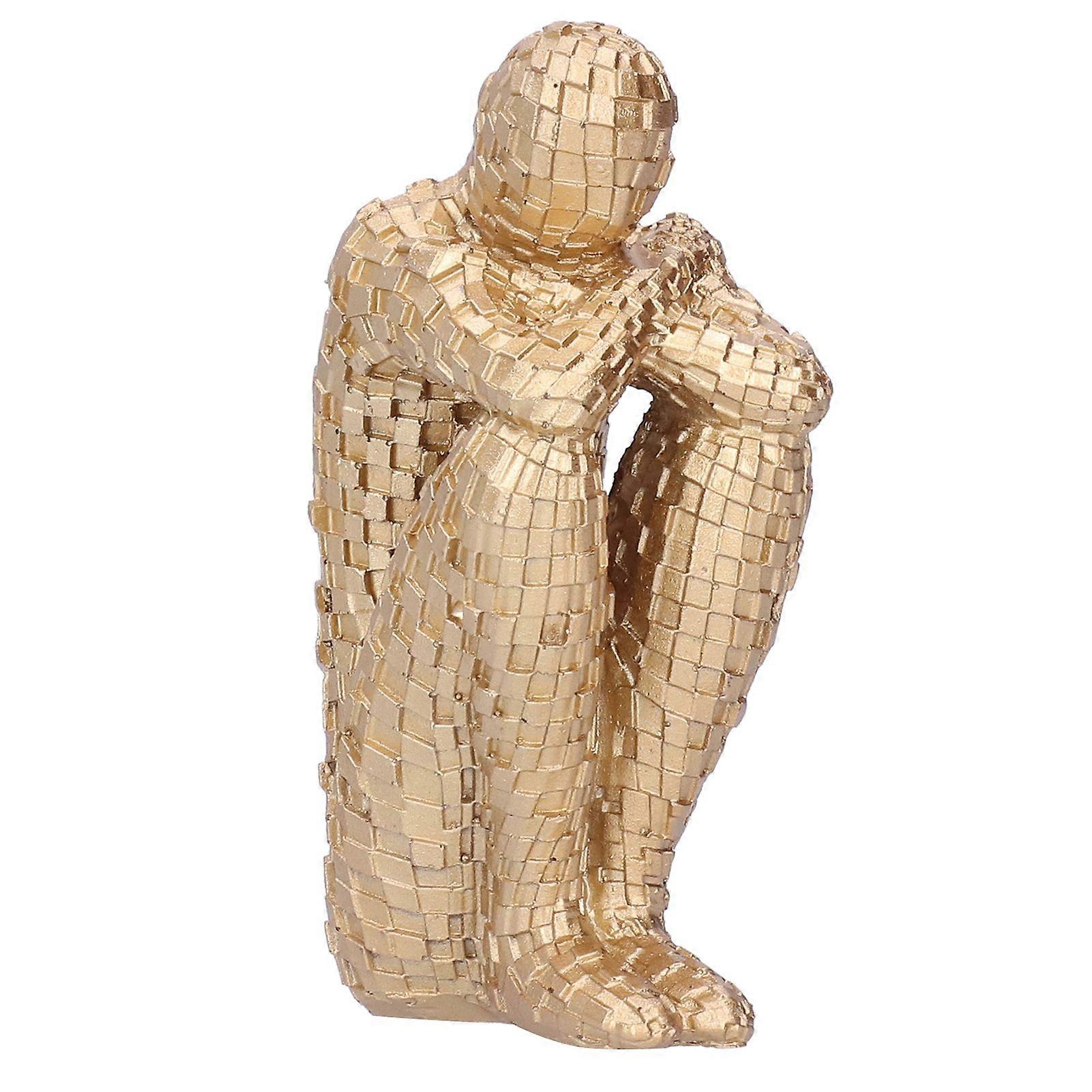 2025 Latest Model Resin Abstract Thinker Figurines Statue Office Home
