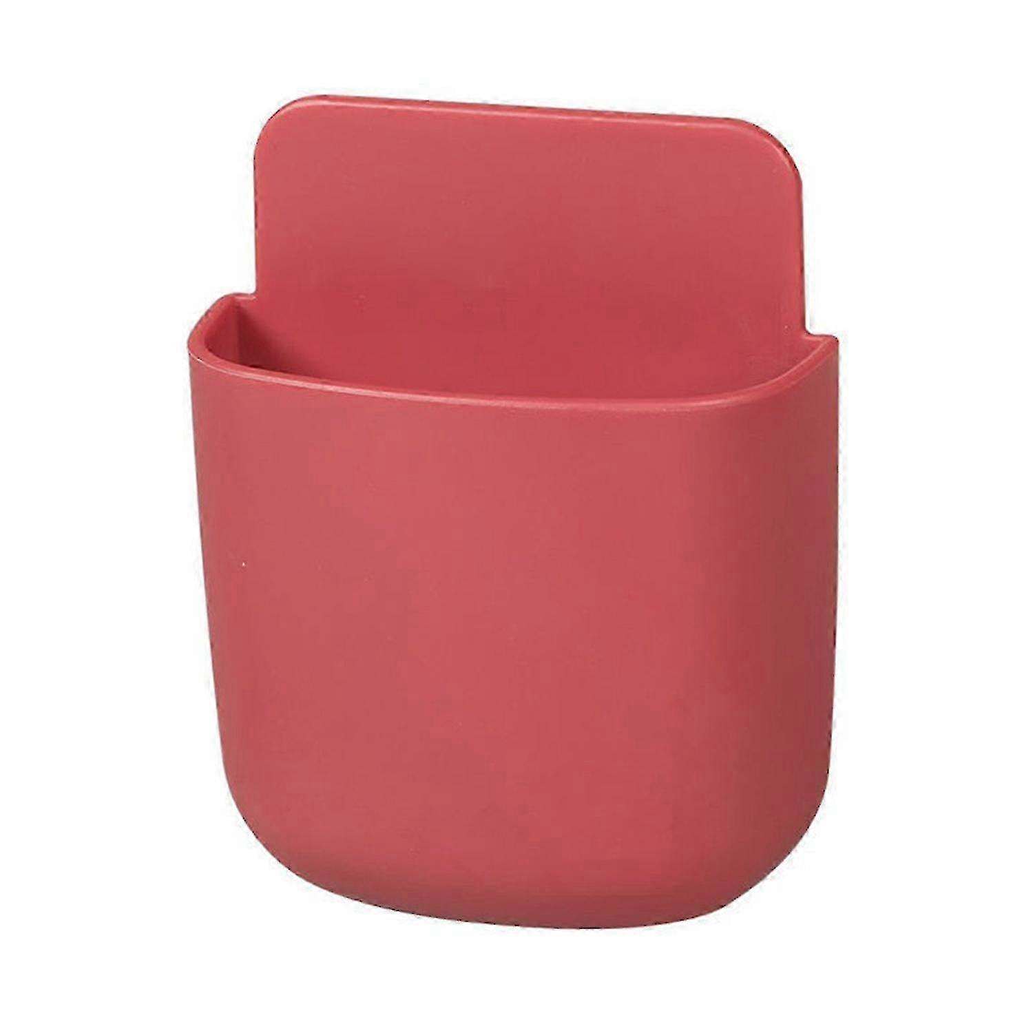 Eco-friendly Punch Free Plastic Wall Mounted Storage Rack for Home