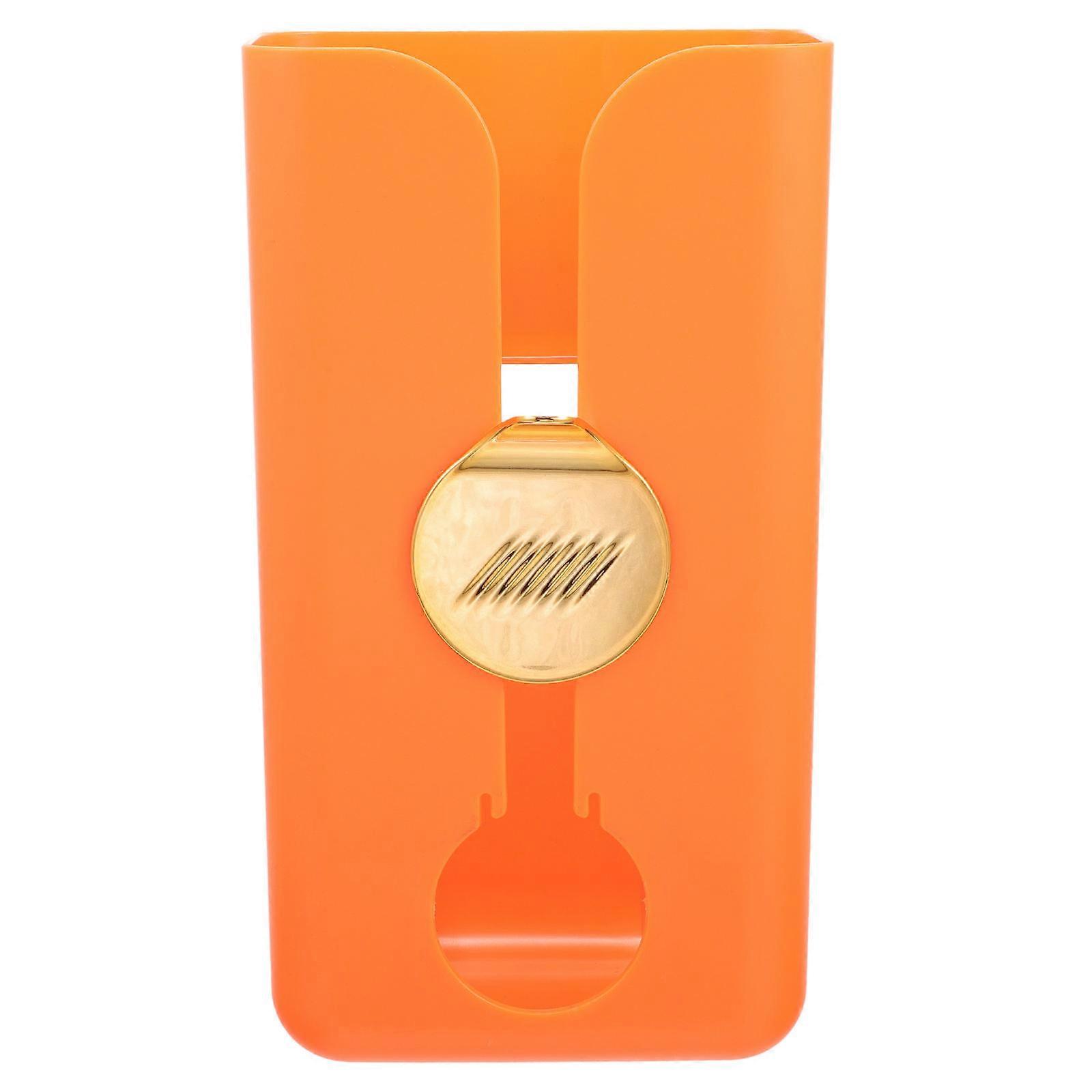 Simple Tissue Holder Wall Mounted Tissue Box Home Bathroom Modern Rectangular ABS 1Pcs