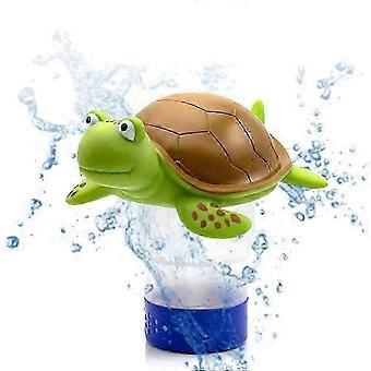 Distributeur flottant de chlore grande capacité pour piscine, modèle tortue, dernier modèle 2025