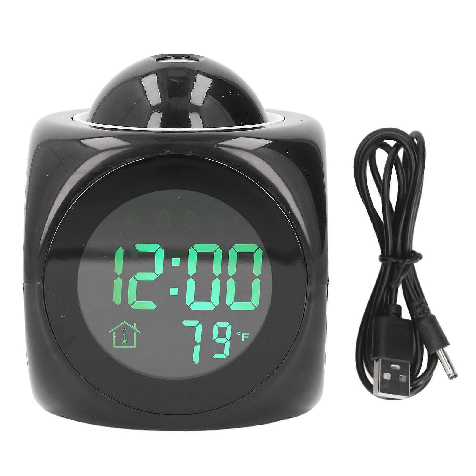 2025 Latest Model  Digital LCD Projection Alarm Clock Children Backlit English