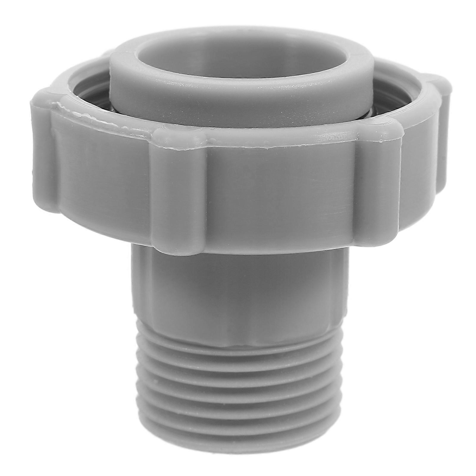 Pool Outlet Fittings Swimming Pool Drain Pipe Connector Sleek Design For Pool Maintenance PVC 1Set