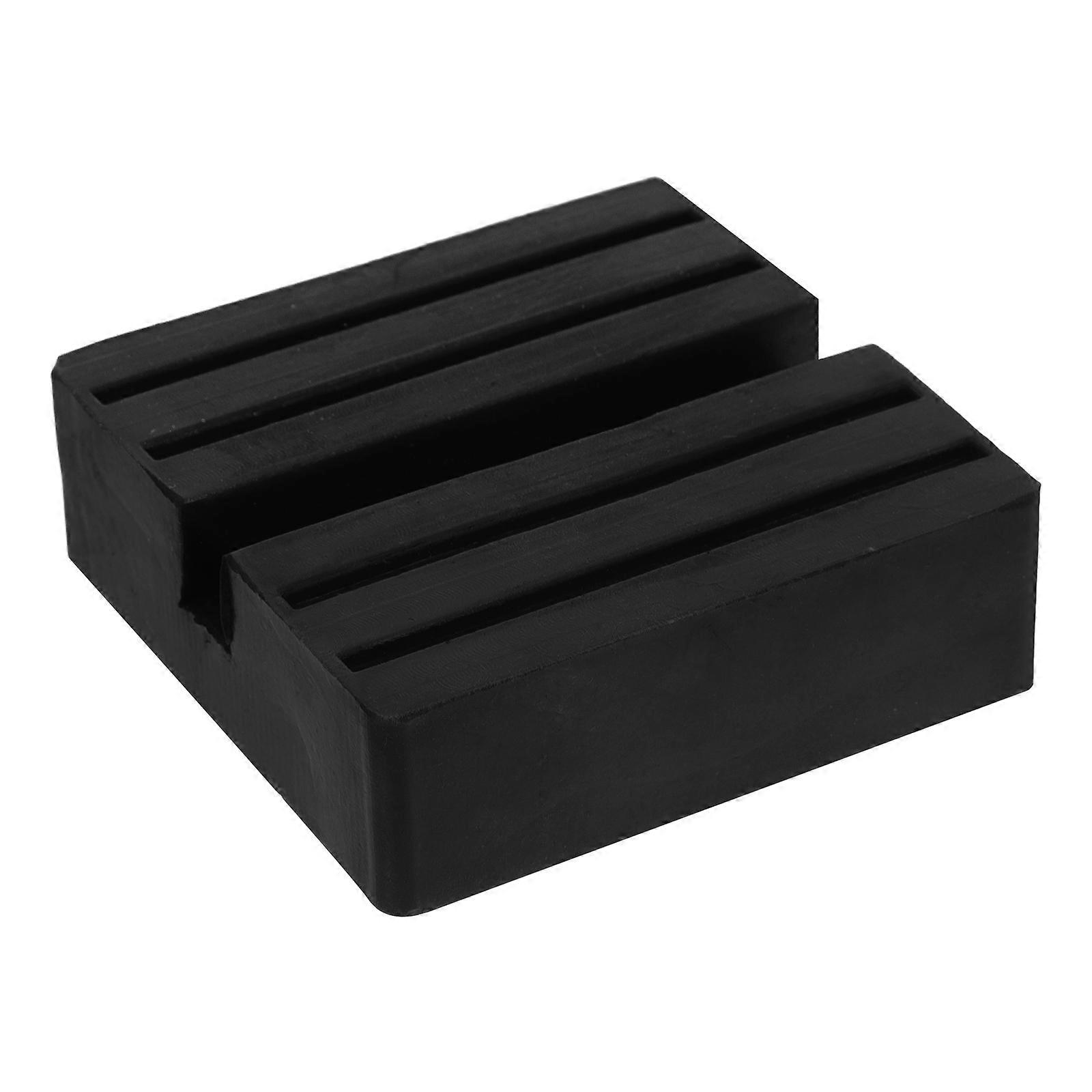 Jack Rubber Pad Slip Adapter Support Block for Car Truck Versatile Rubber Construction with Safety Features for Secure Lifting and Easy Installation