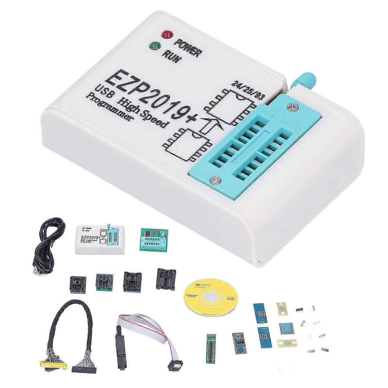 EZP2019 High Speed SPI FLASH USB 2.0 Interface Programmer 24/25/93 Bios 25T80 Burning Offline Copy