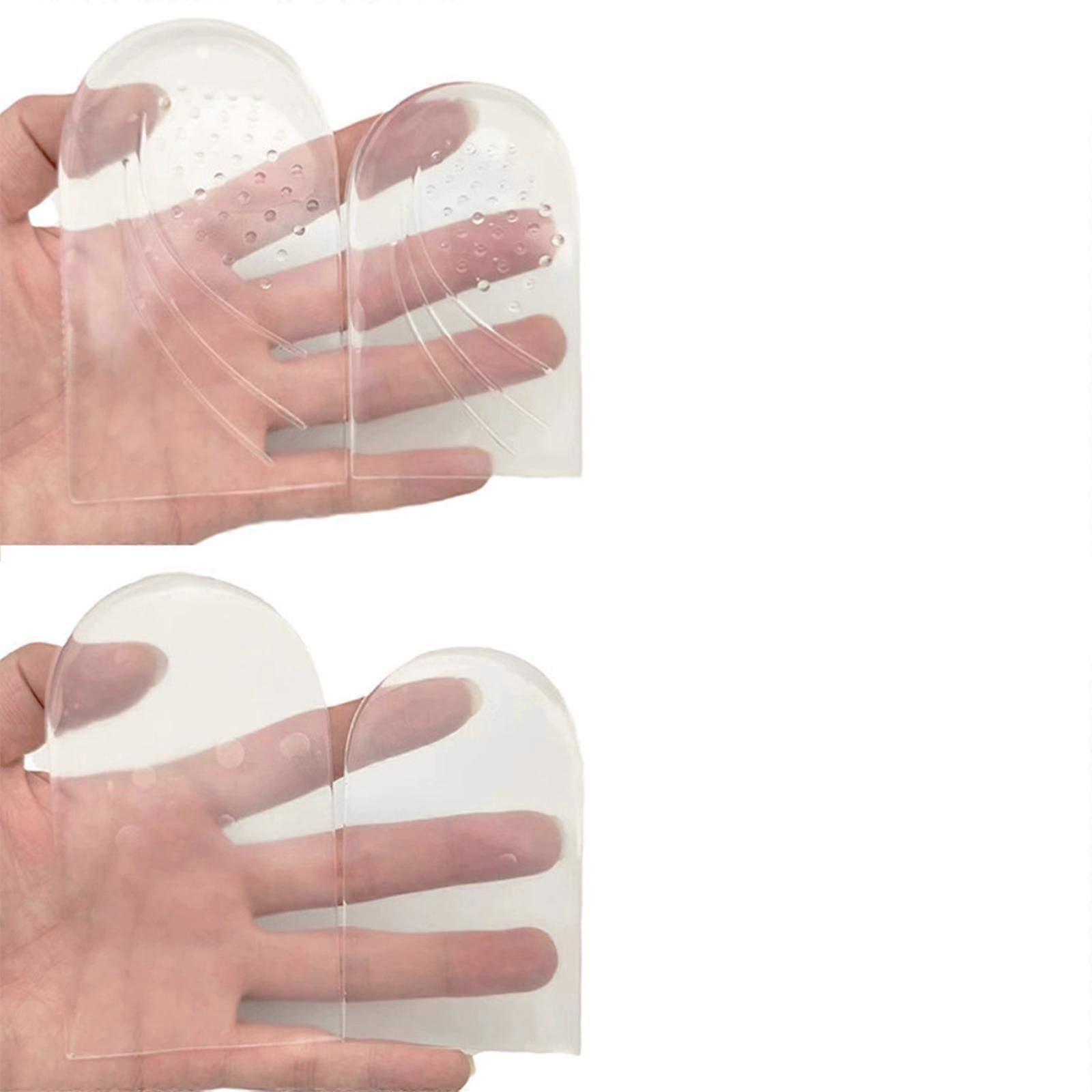 3-Layers Adjustable Heel Wedge Inserts for Supination & Pronation Correction, Correction Medial & Lateral Heel Insoles for Bow Legs, Knee Pain, Foot A