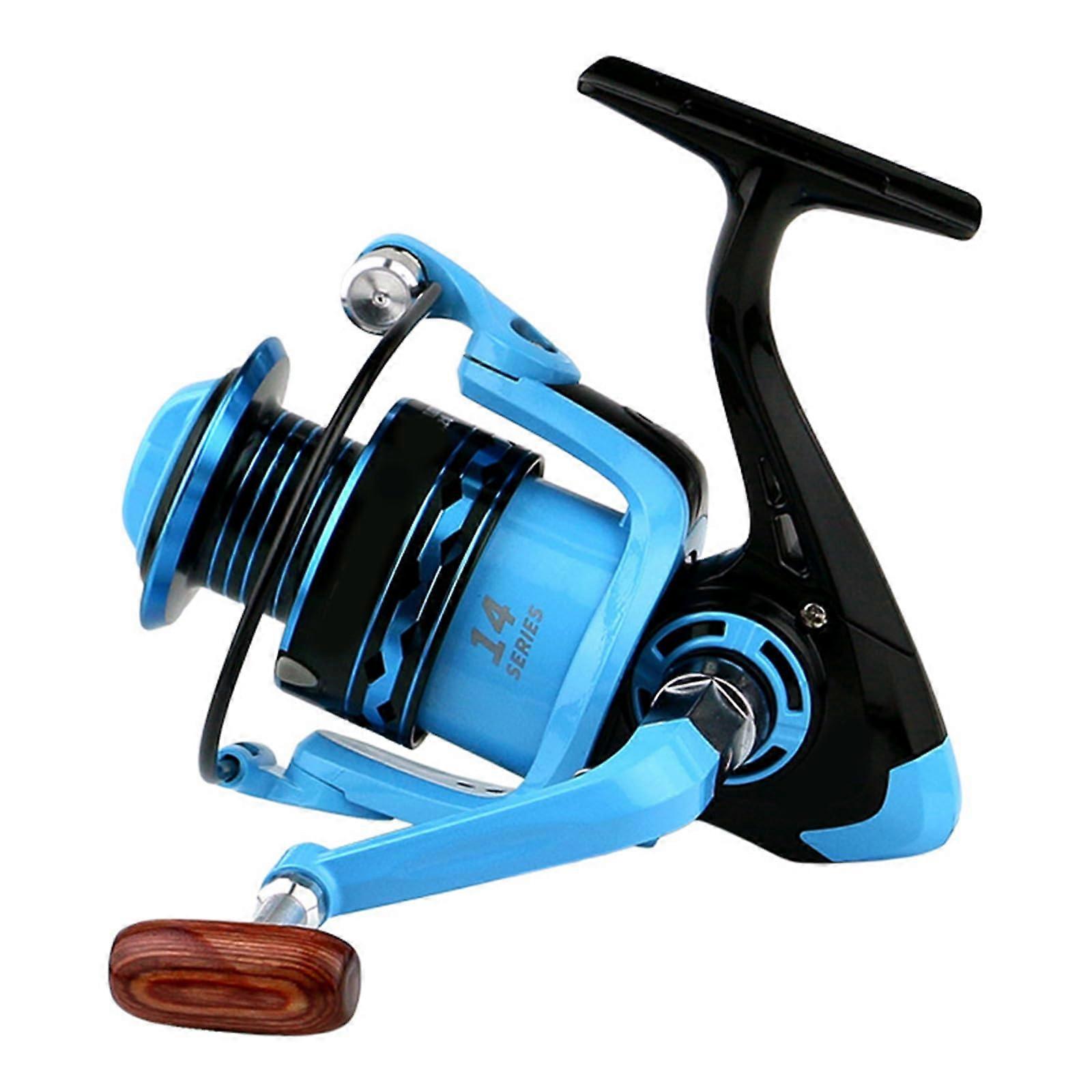 Rotating Fishing Reels 2000-7000 Series OE7000 5.2:1 Gear Ratio High-Speed Performance