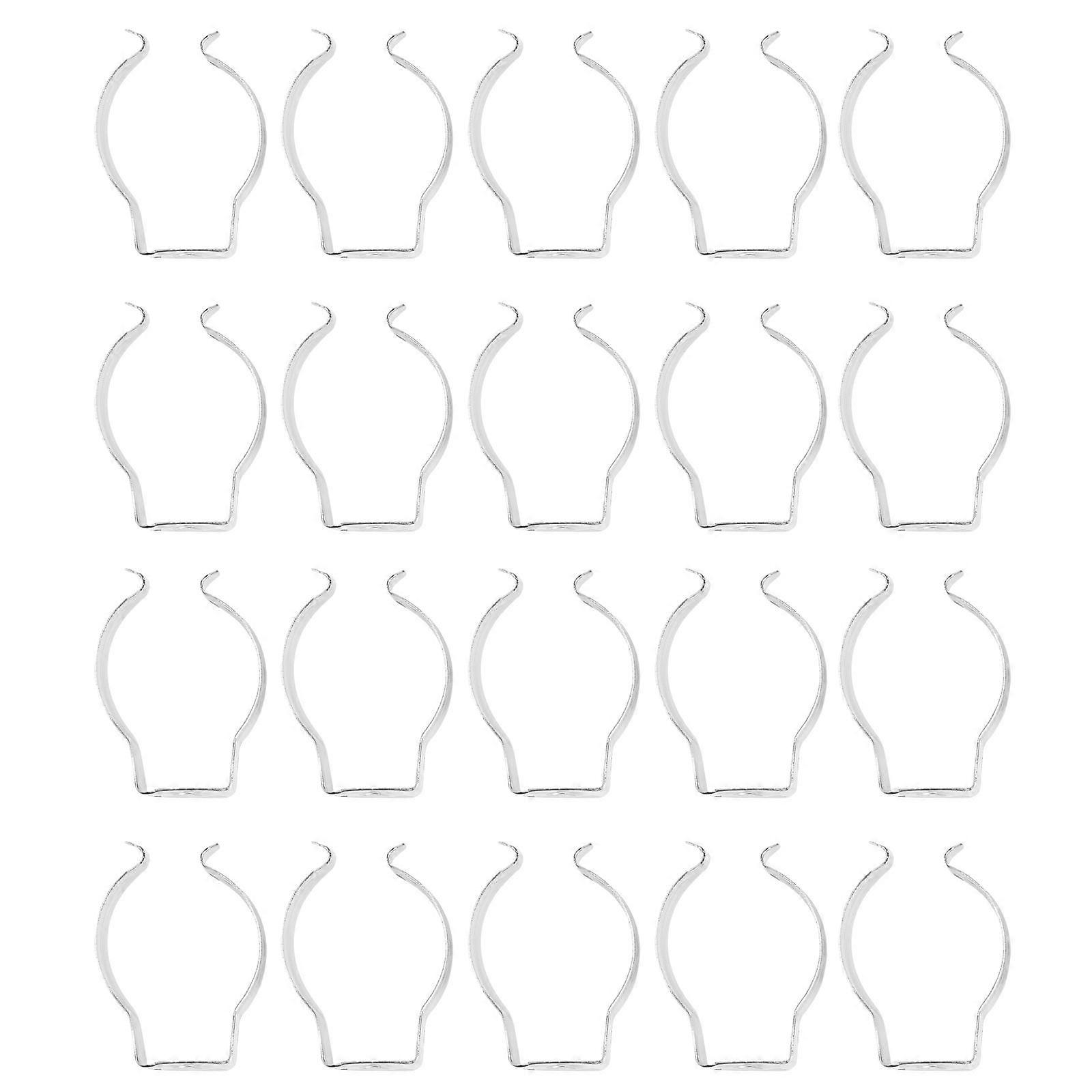 1pc Lamp Wire Rope Lamp Hanging Wire with Loop and Hook Steel Wire Rope (Silver)