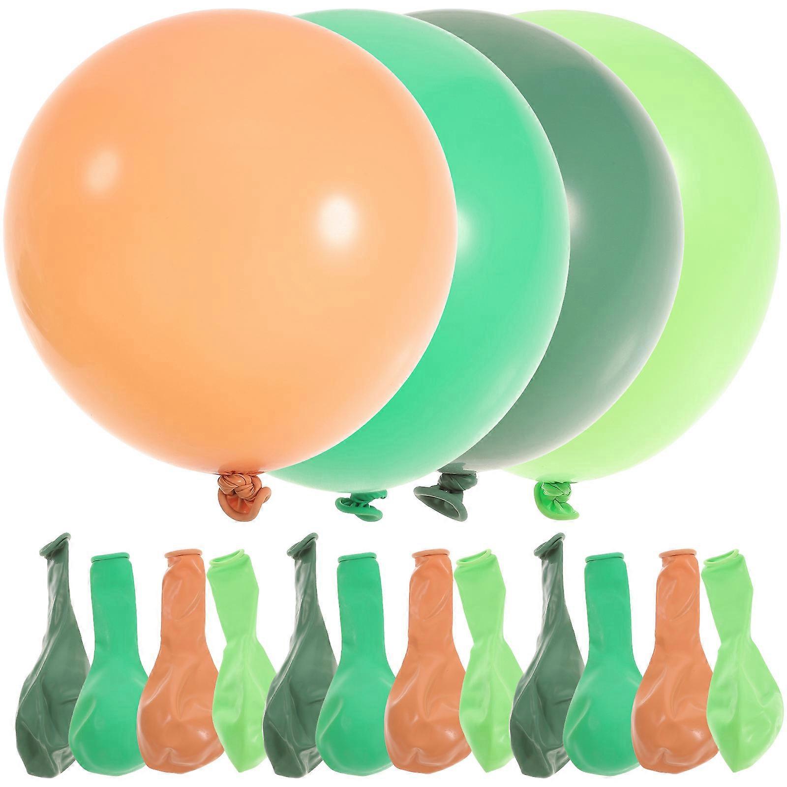 Latex Balloons Pack Birthday Light Green Round Shape Balloon Garland For Summer Party 20Pcs