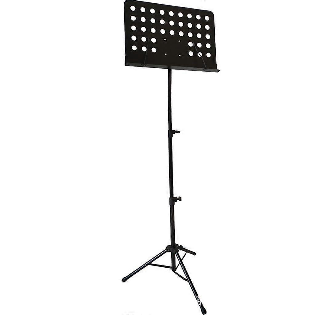 Portable foldable music stand for guitar, violin, guzheng, heightadjustable, thickened design, ideal for concerts and practice sessions, Black A