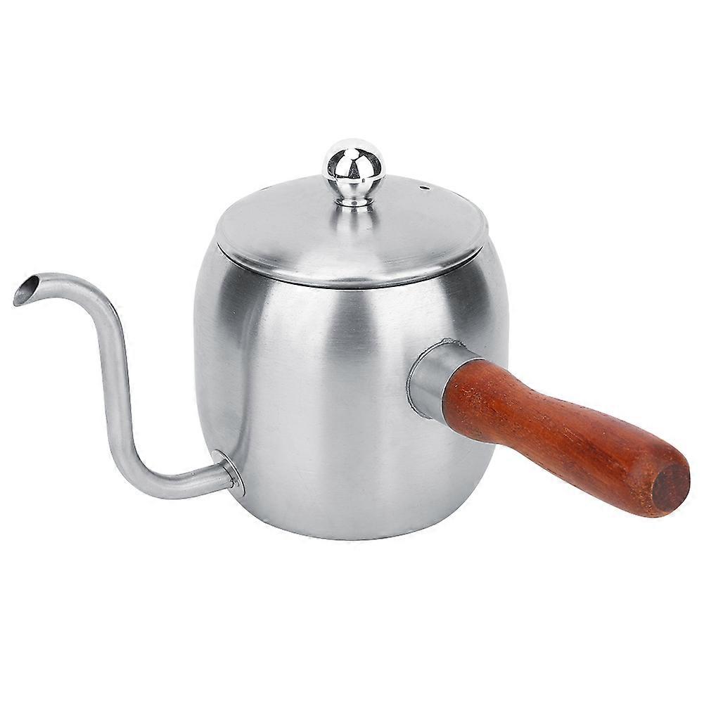 Husholdning Rustfrit Stål Kaffekande Kaffe Dryp Kedel Tekande Lang Tud Kedel 500ml
