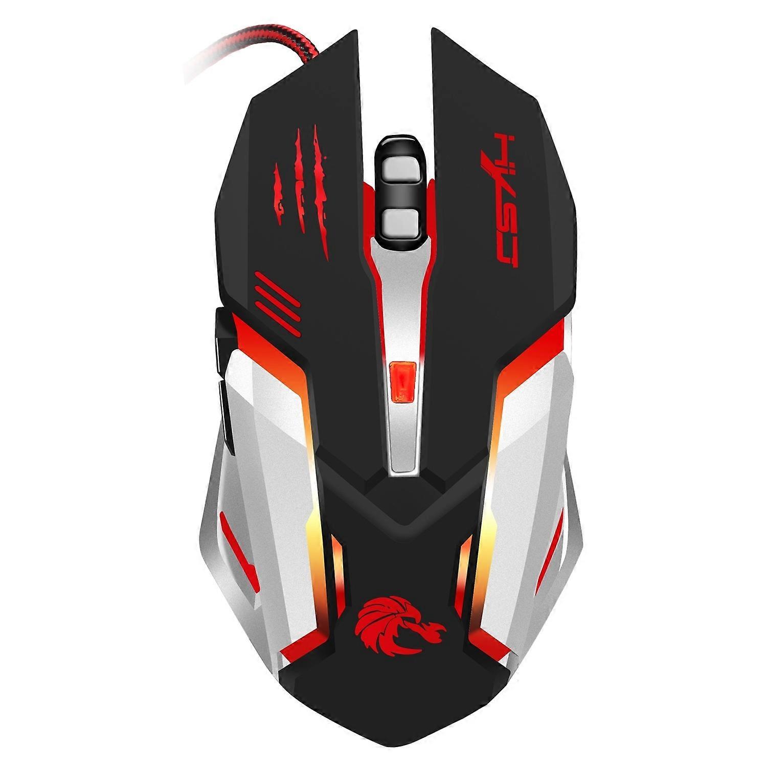 HXSJ S100 6 Keys Wired Gaming Mouse S100