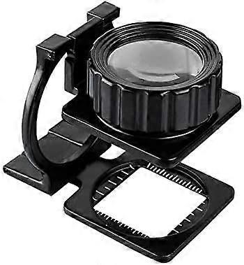 Magnifiers, TriFold Stand Magnifier, 20X Handheld Metal Magnifier with Measuring Scale for Jewelry, Textiles, Coins, Stamps, , Marriage