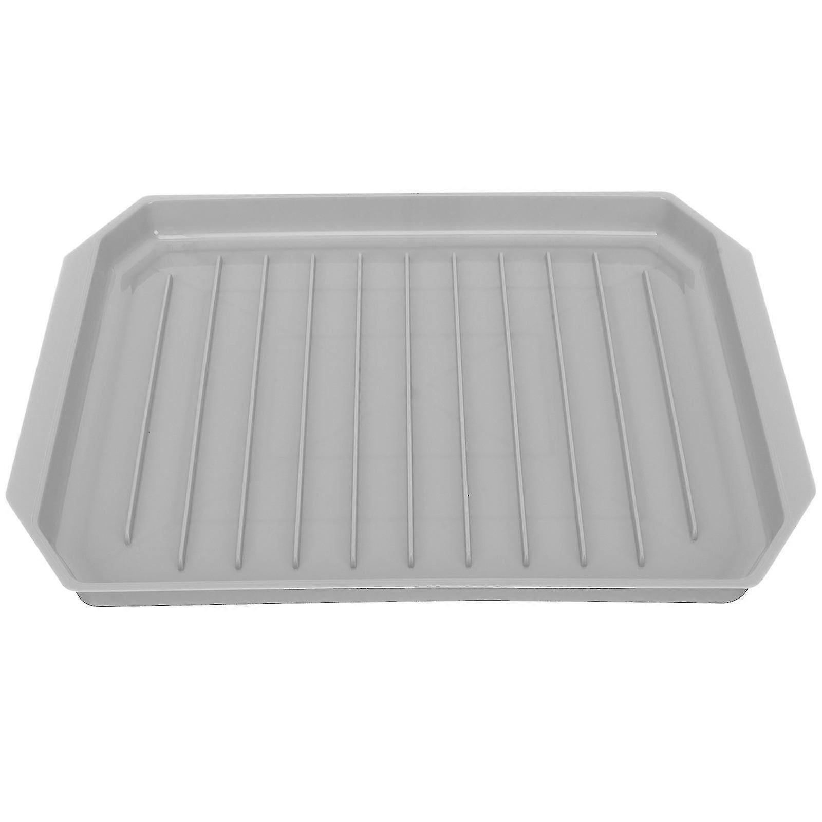 2pcs Bacon Microwave Tray Microwave Bacon Rack Baking Oven Tray Oven Bacon Plate