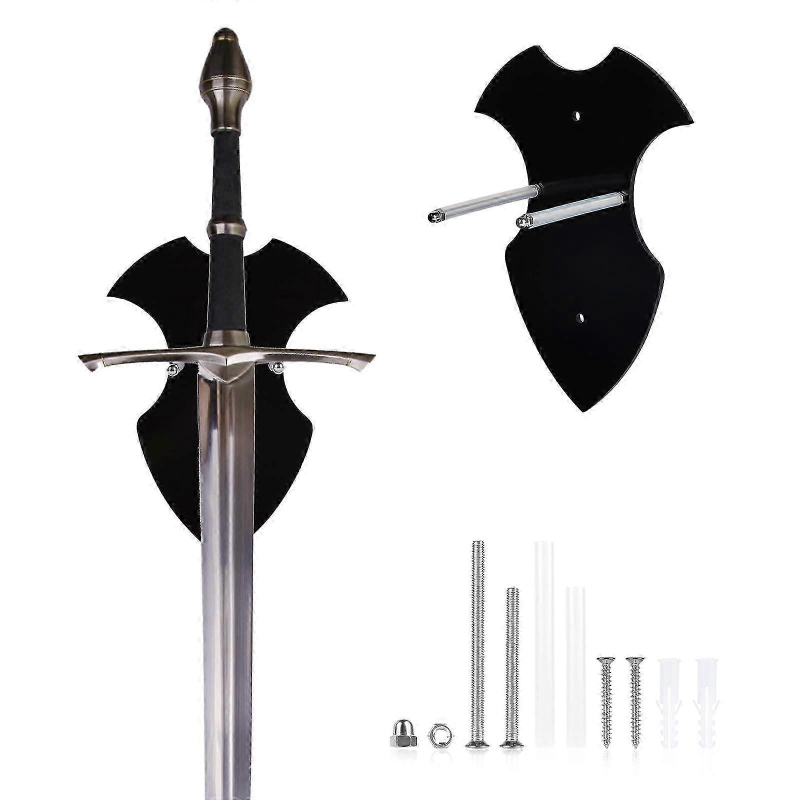 Sword Holder, Sword Wall Mount, Axe Holder, Sword Stand, Acrylic Sword Stand, Wall Hook, Display Hanger, Sword Hanger for Wall