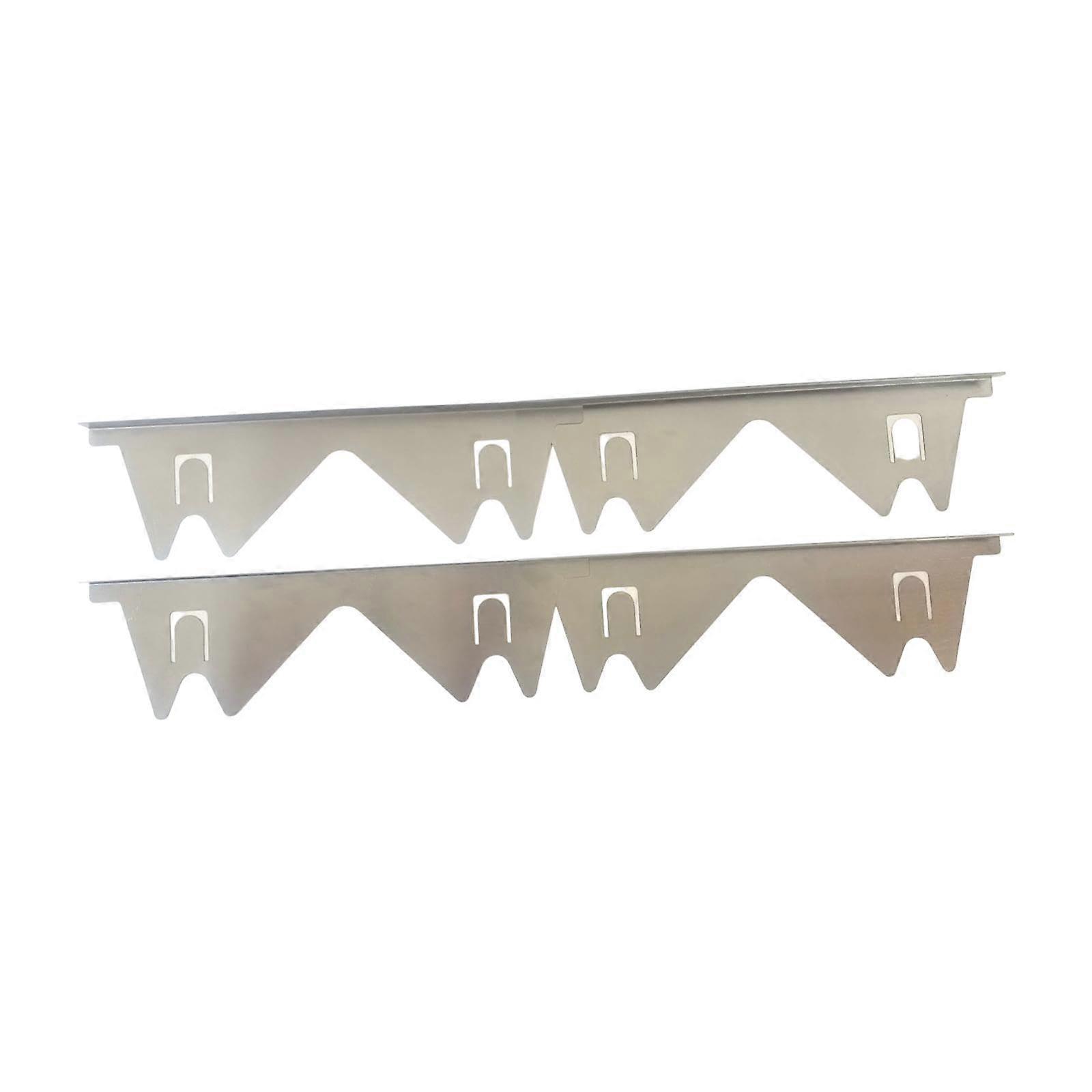 Oven Gap Filler Stainless Steel for Kitchens and Offices, Silver Color, Adjustable Size, Durable Design