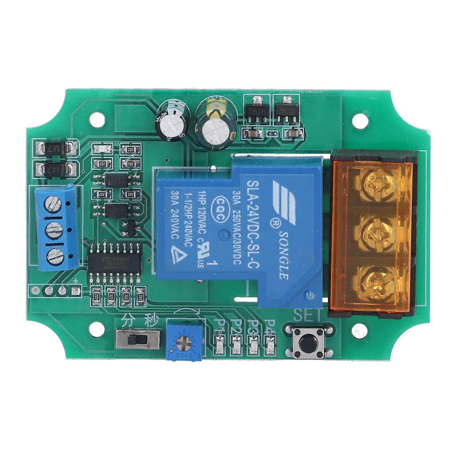 HighPower Relay Module Plastic SelfLocking Delay Electronic Component for Pass Signal 24V