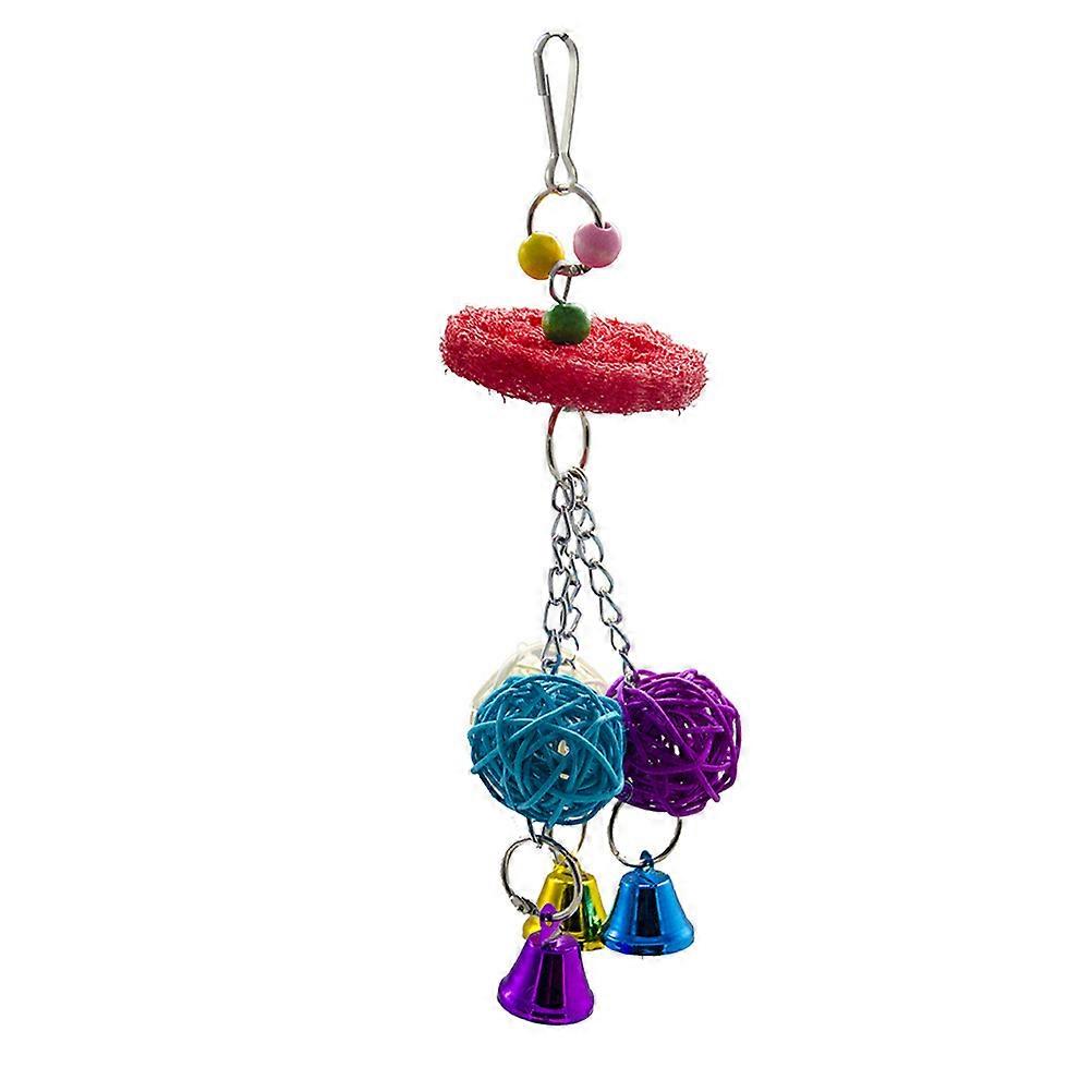 Bird Bite Toy for Playing Made of Plastic Perfect for Parrots and Small Birds 6.3 Inches