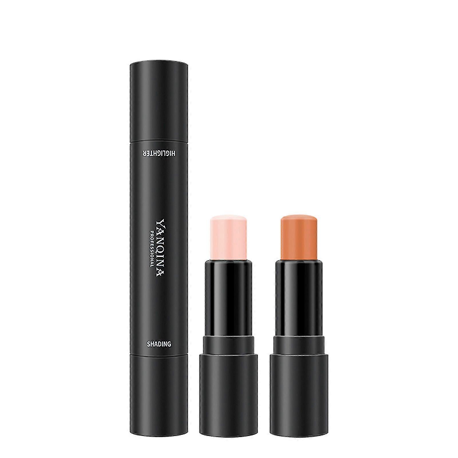 2025 Face Makeup Highlight And Shadow-use Contouring Stick Two-in-one Concealer