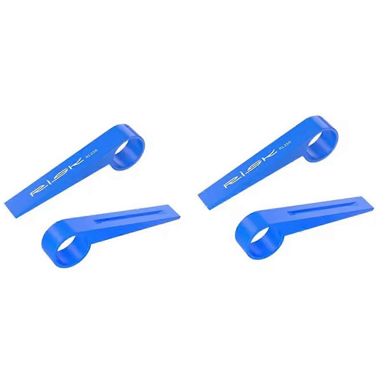 RISK 4PCS Bicycle Hydraulic Disc Brake Piston Tools for Resetion Road Bike Caliper Reset Maintenanc