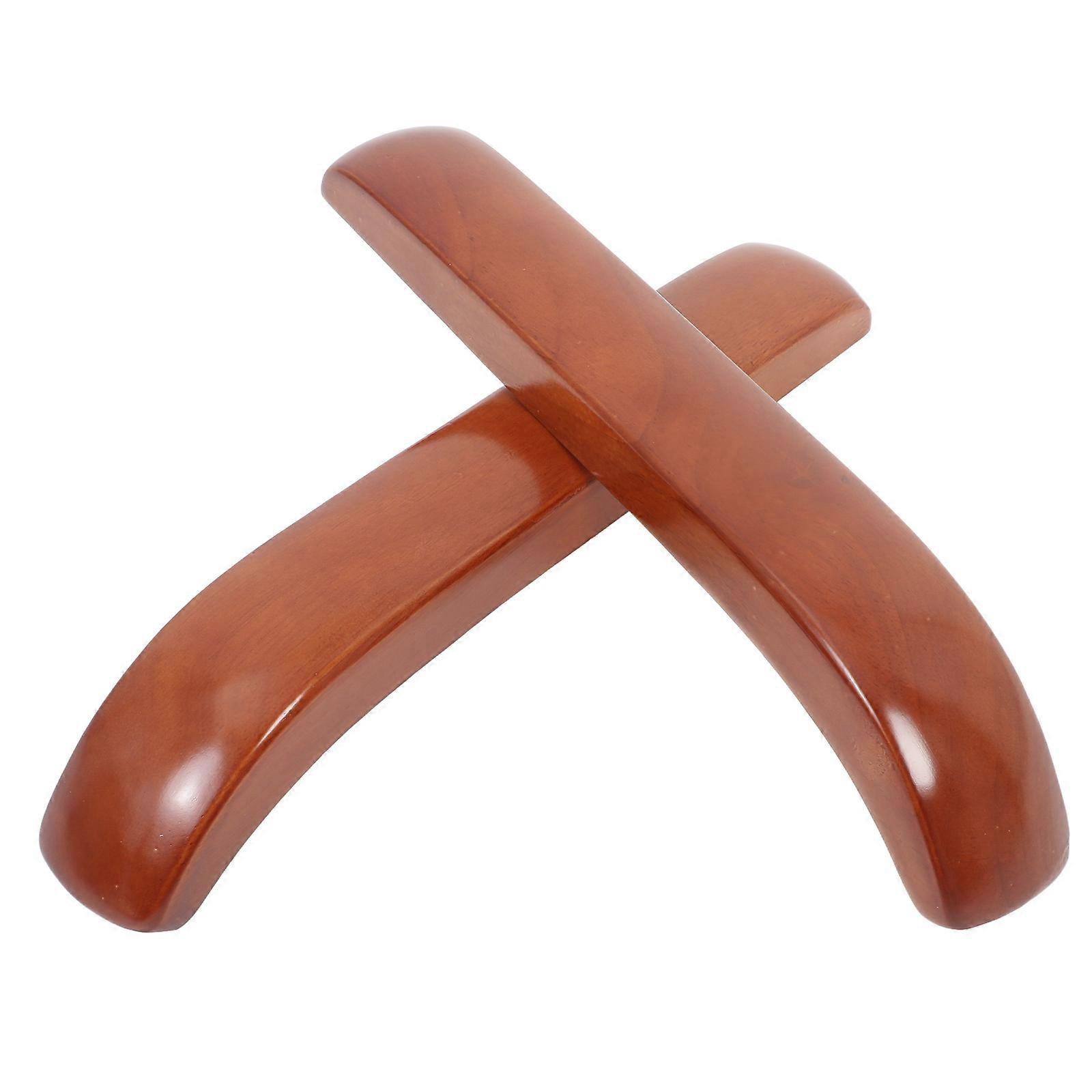 Replacement Armrest for Office Chair Contoured Handle Arm Pads for Office Workers Dark Red 30.00X5.00X4.50CM Firm Grip 1 Pair