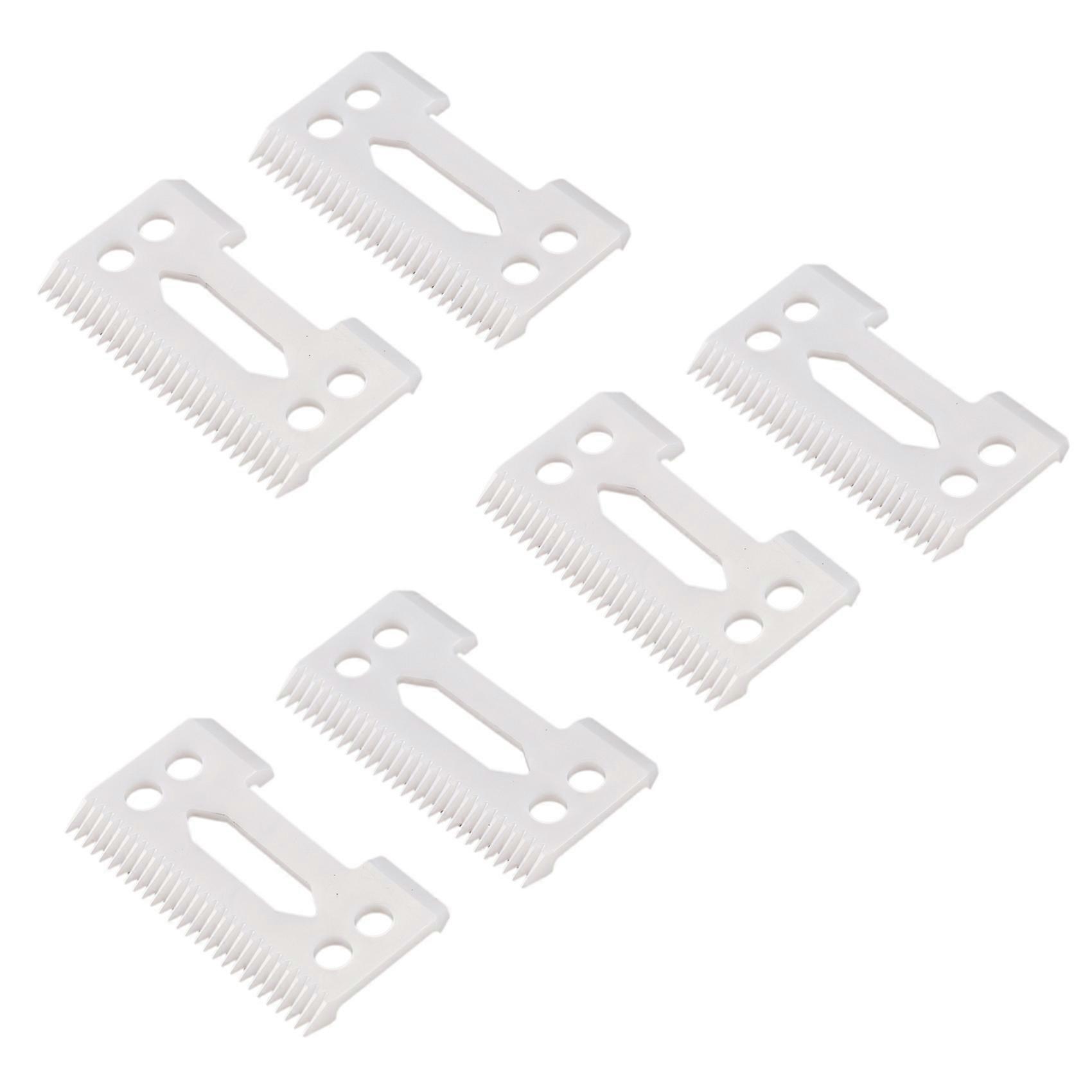 6Pcs 28 Teeth Zirconia Ceramic Clipper Blade for Senior Clipper