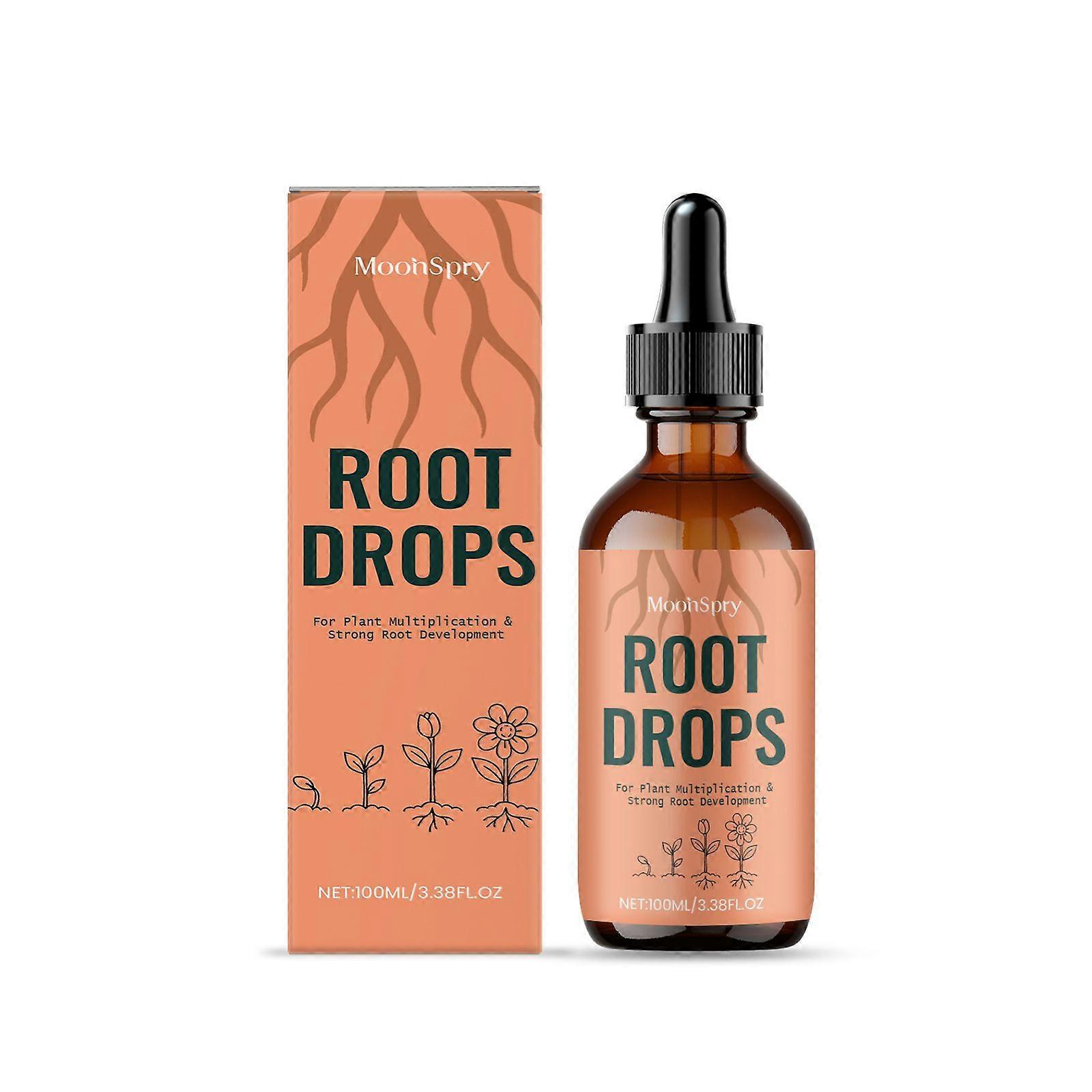 Root Drops - Hormone d’enracinement liquide | Propagation rapide, racines plus fortes | Travaille dans l’eau, le sol, le leca, la mousse | pour toutes les plantes d’intérieur