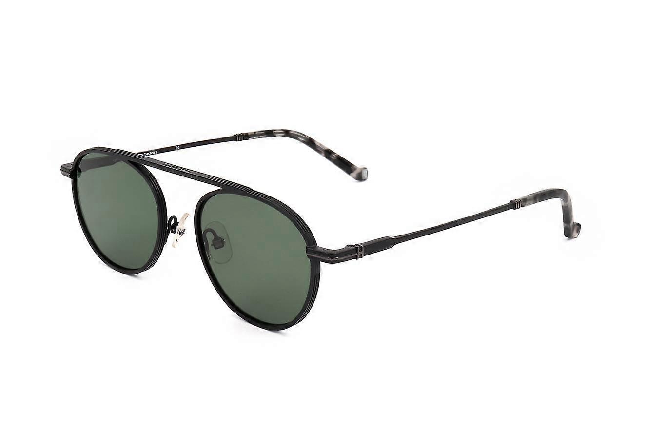 Sunglasses Hackett Bespoke HEB221 065 BLACK 49/19/145 MAN