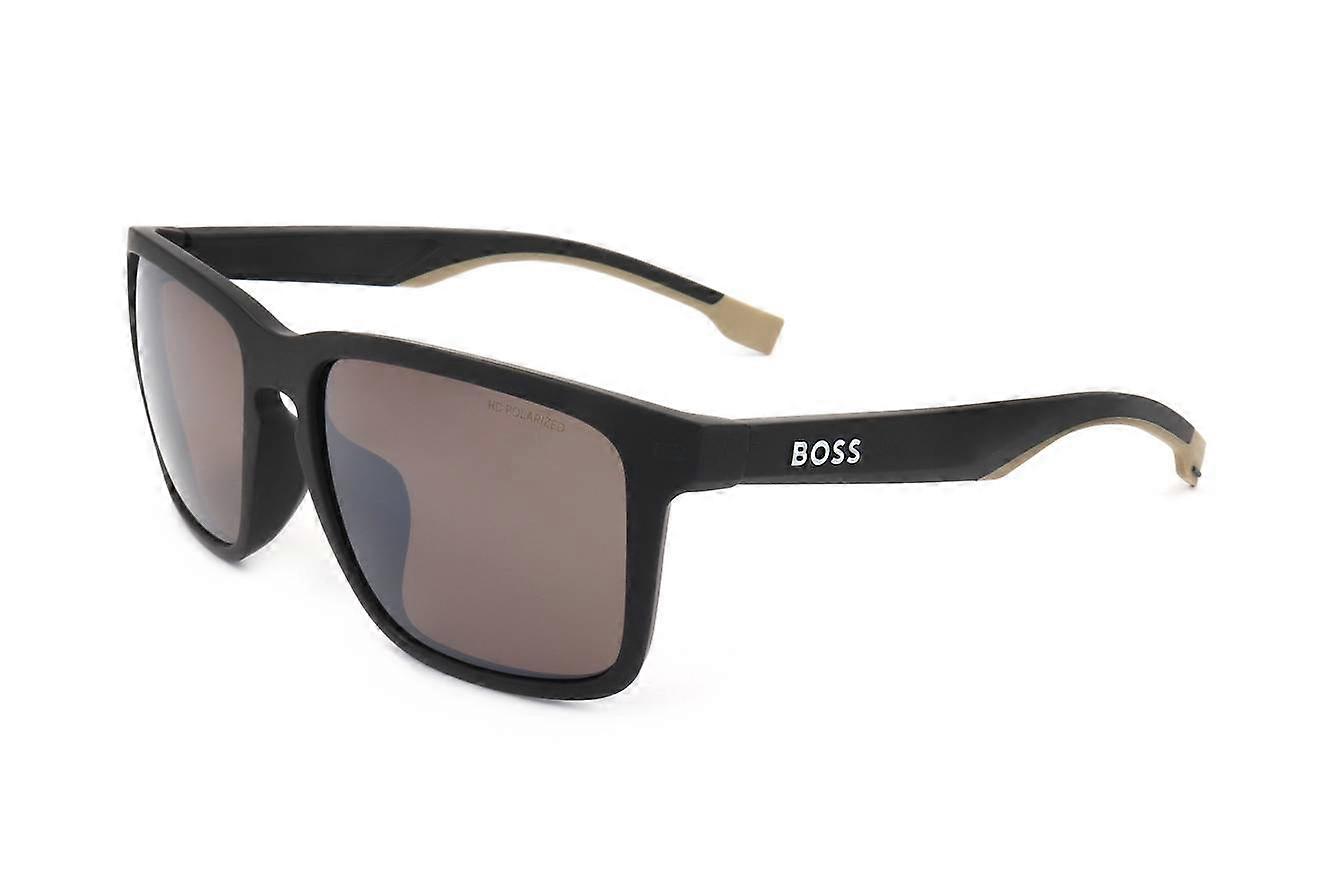 Sunglasses Hugo Boss BOSS 1542/F/S 087 MATTE BLACK BEIGE 59/17/140 MAN