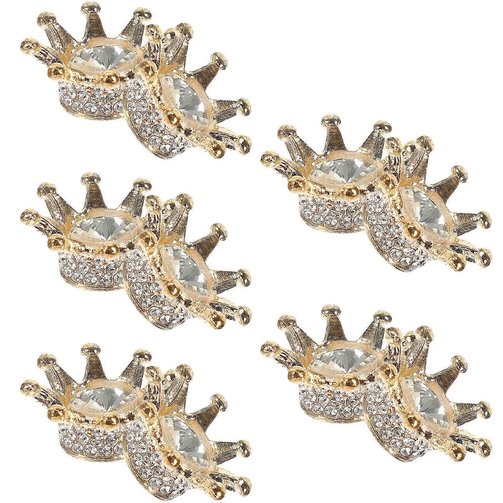 It sounds like you're referring to a product listing or description for **Rhinestone Crown Beads** – a popular crafting and jewelry making accessory.