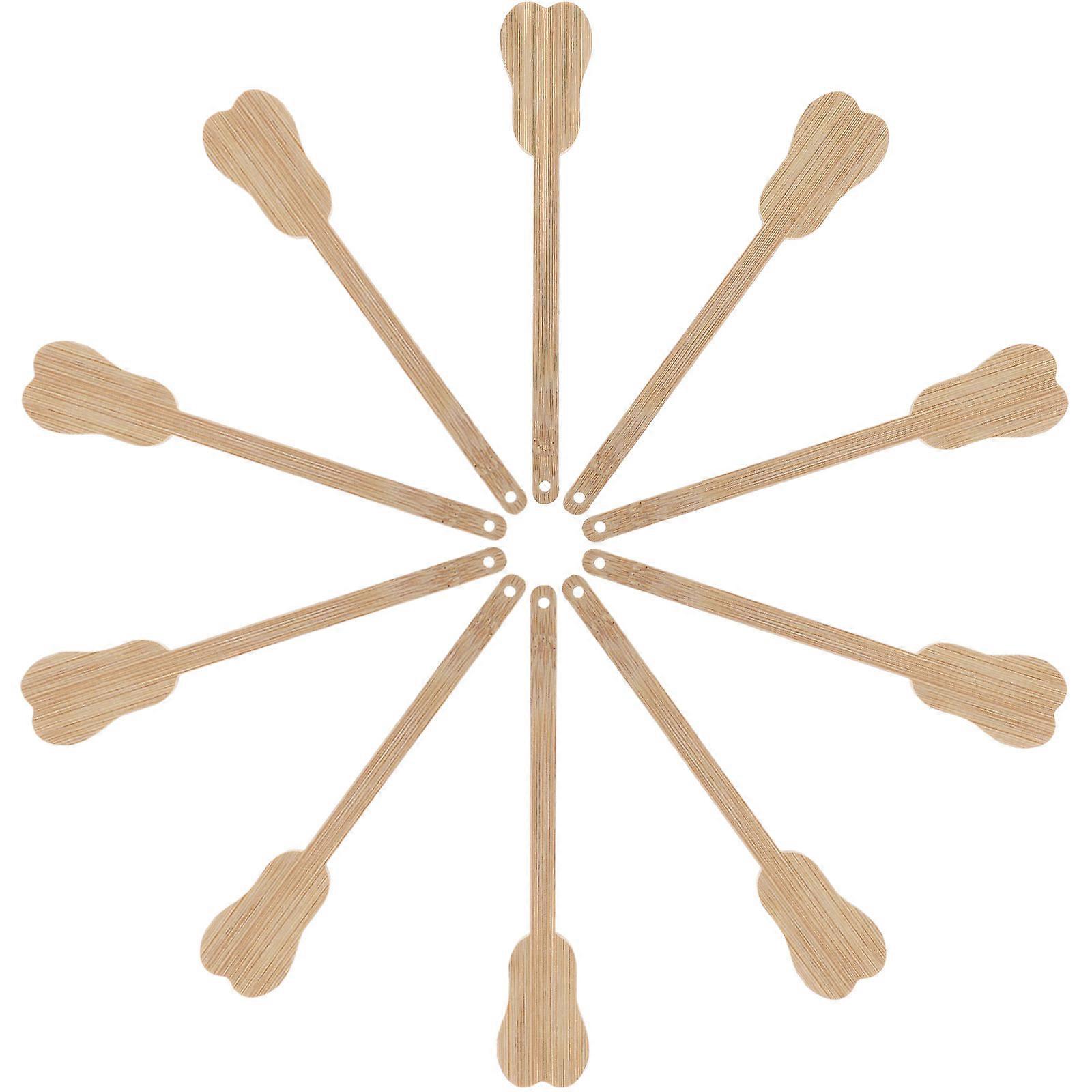 Bamboo Fan Sticks For Weddings Diy Craft Accessory Handheld Fan Frame In Elegant Design 10Pcs