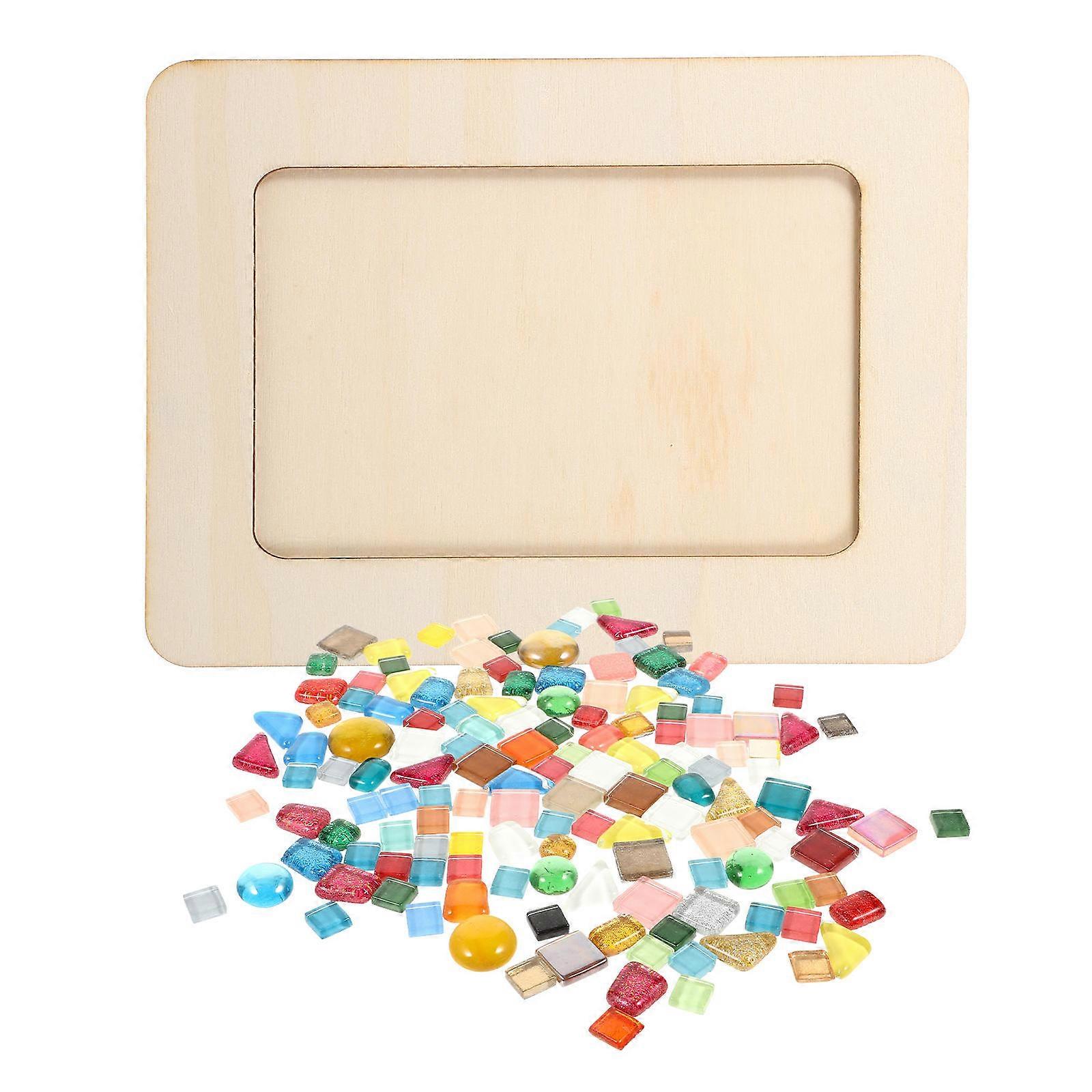 DIY Unfinished Wood Picture Frame For Crafts Artists Simple 1 Set