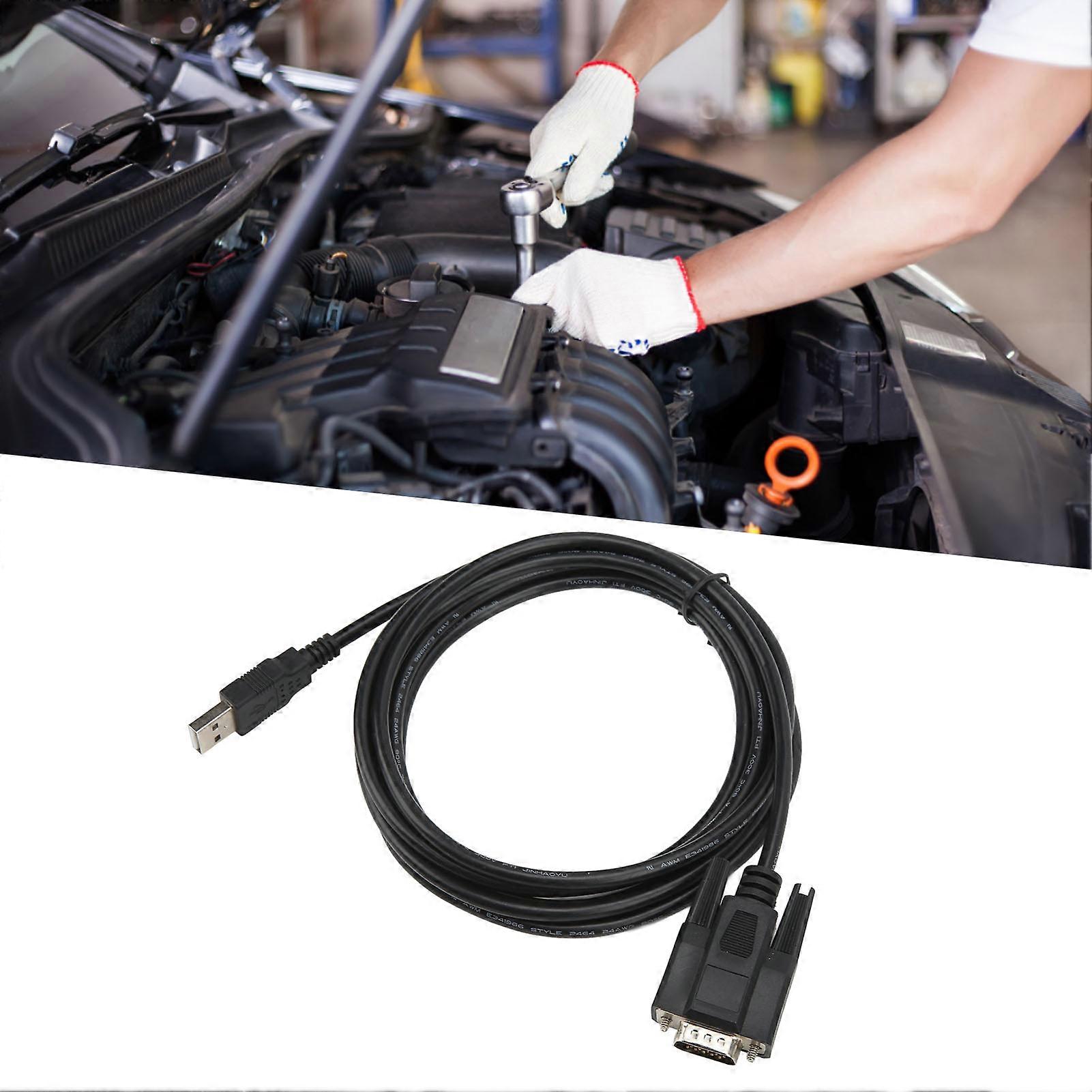 USB OBD2 Diagnostic Adapter Connection Cable for Lexia 3 PP2000 Replacement for Peugeot