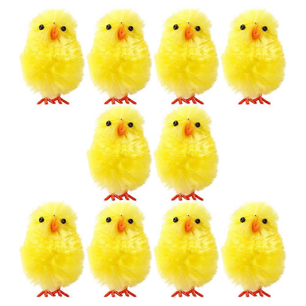 Mini Easter Chicken Easter Decoration for Party Supply Set of 36Pcs