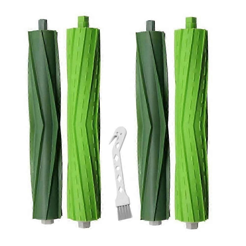 2 sets of replacement rubber roller brushes for iRobot Roomba i3 i3+ i6+ i7 i7+ i8+ Plus E5 E6 E7 Vacuum Cleaner parts