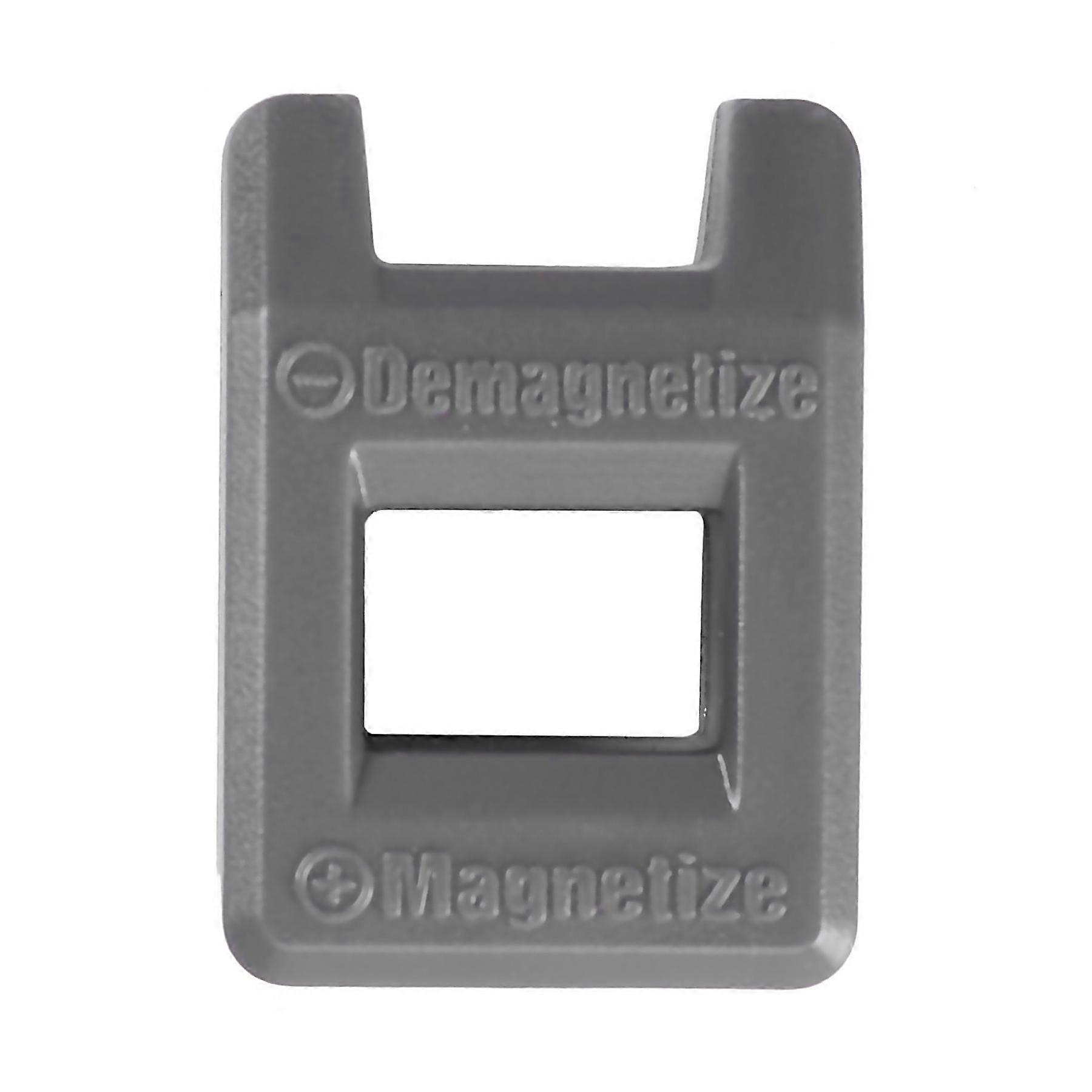 For Screwdriver Magnetizer Degaussing Demagnetizer Magnetic Practical Pick Up Tool Colorgray
